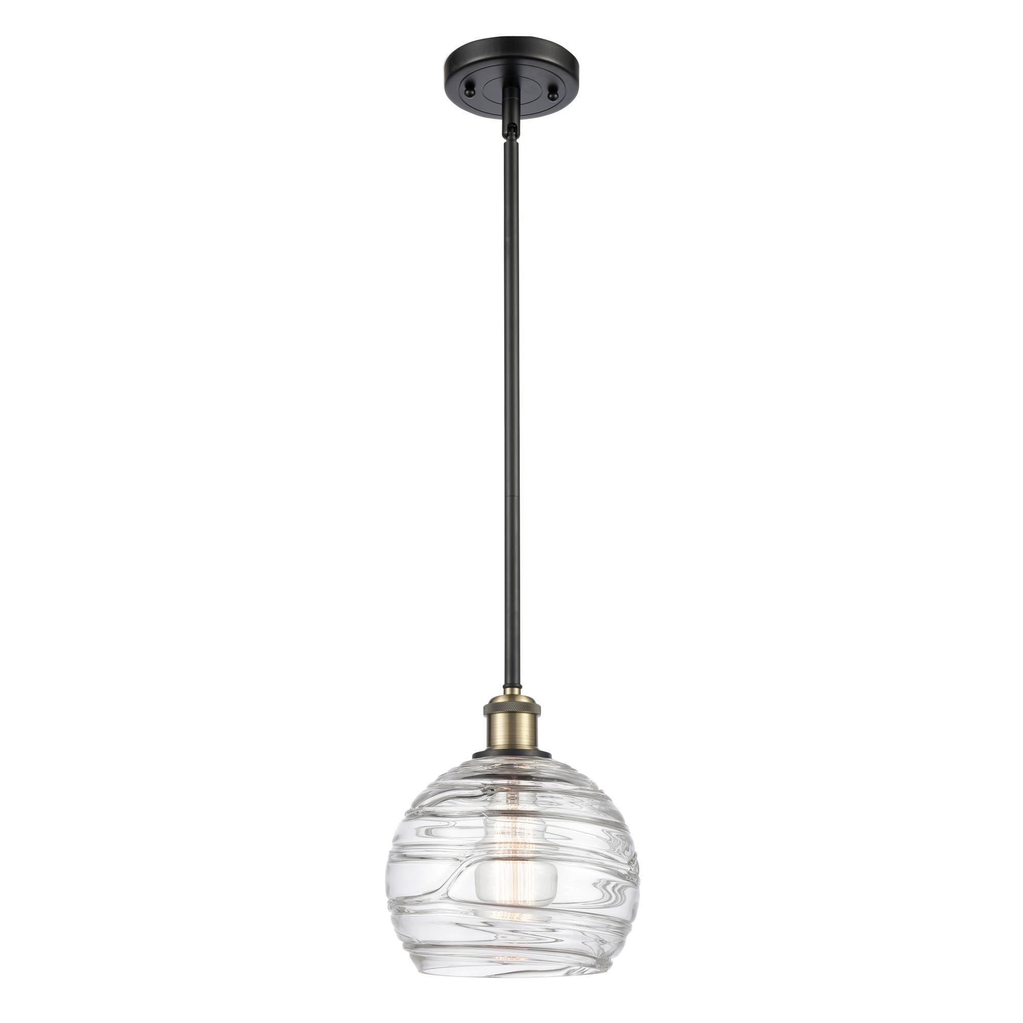Bruno Marashlian Athens Deco Swirl 8 Inch Mini Pendant by Innovations Lighting