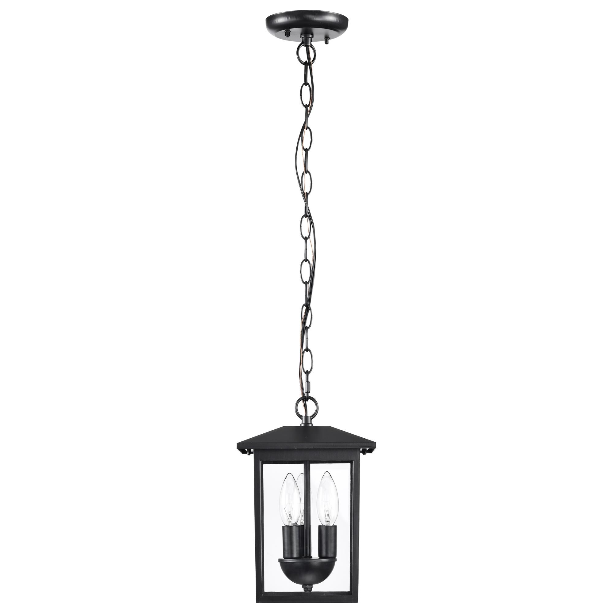 Jamesport 11 Inch Tall 3 Light Outdoor Hanging Lantern by Nuvo Lighting