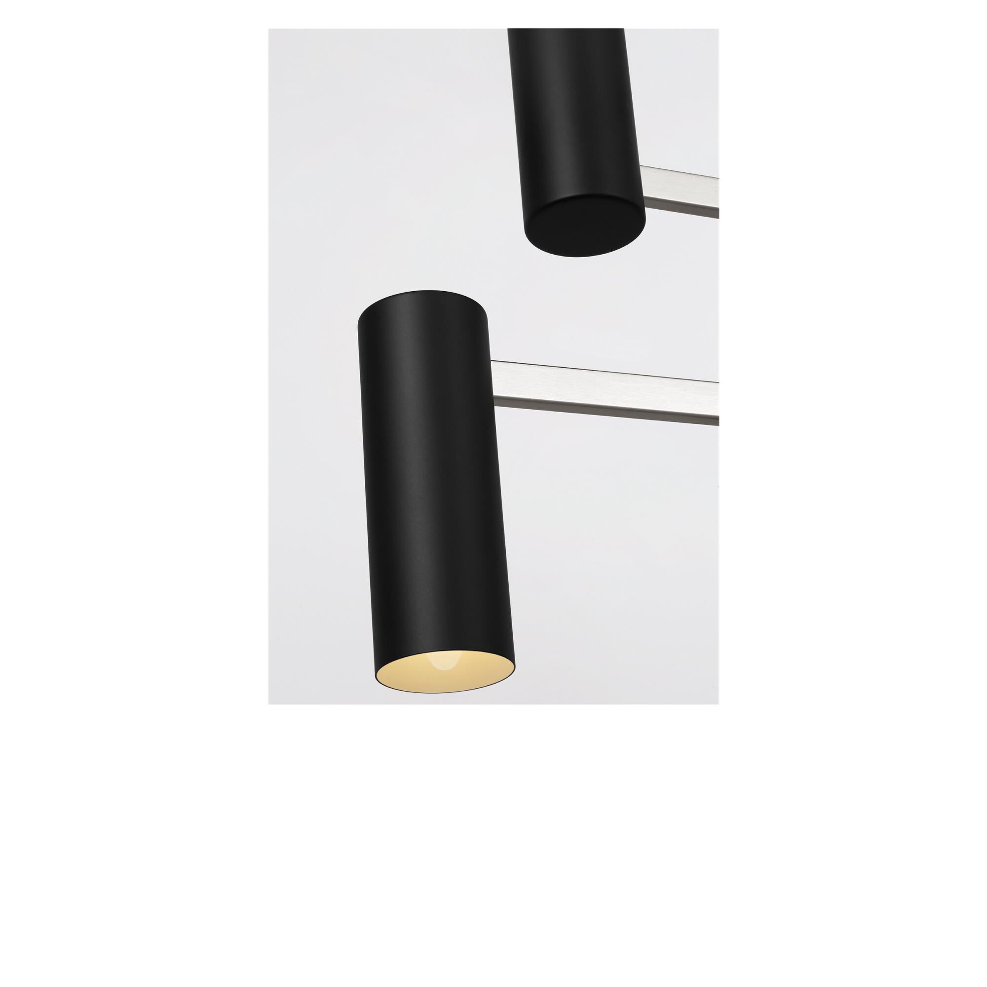 Shown in Brushed Nickel finish and Metal shade