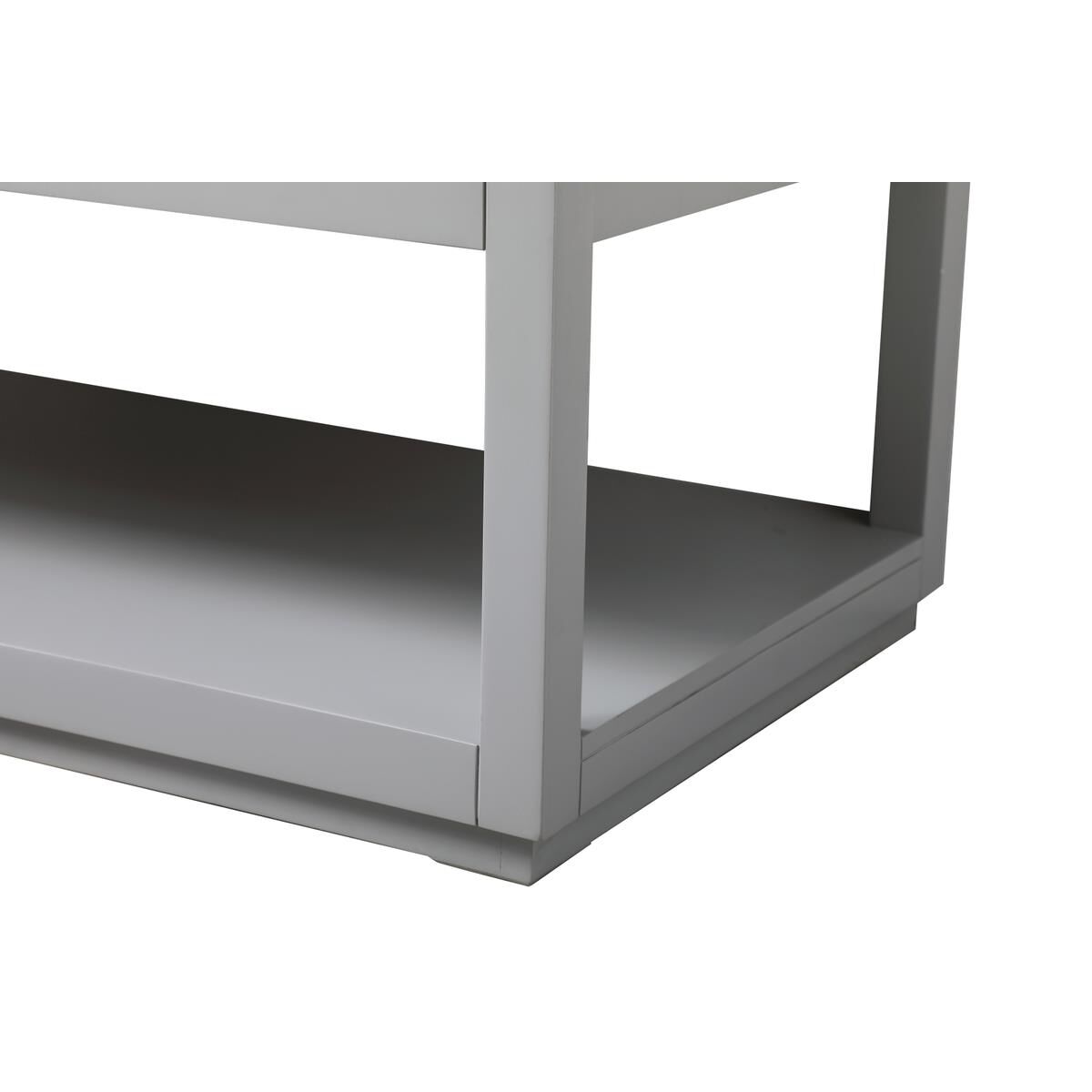 Shown in Grey finish