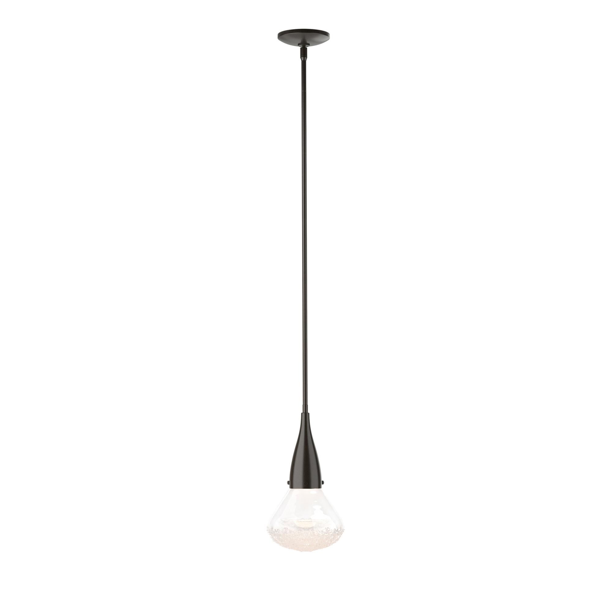Shown in Oil Rubbed Bronze finish and Clear glass