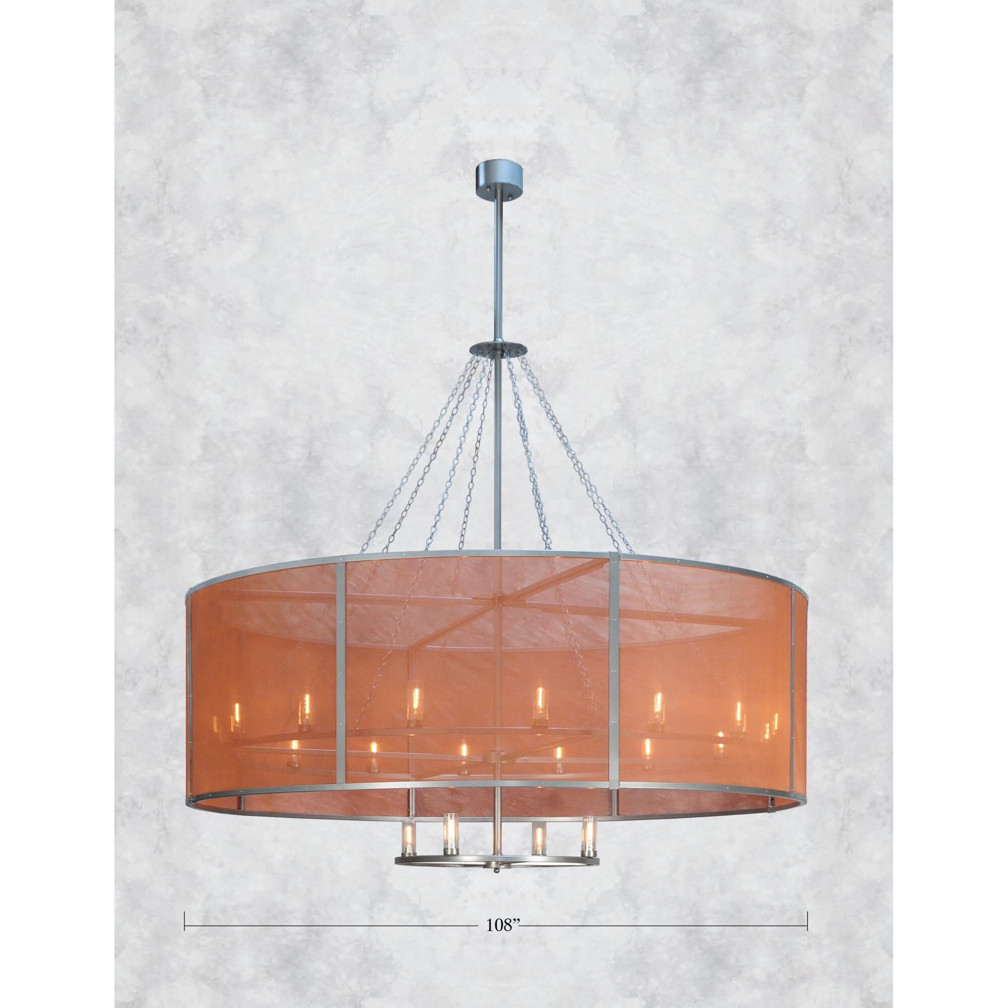 Shown in Nickel Finish;Custom Finish;Copper finish
