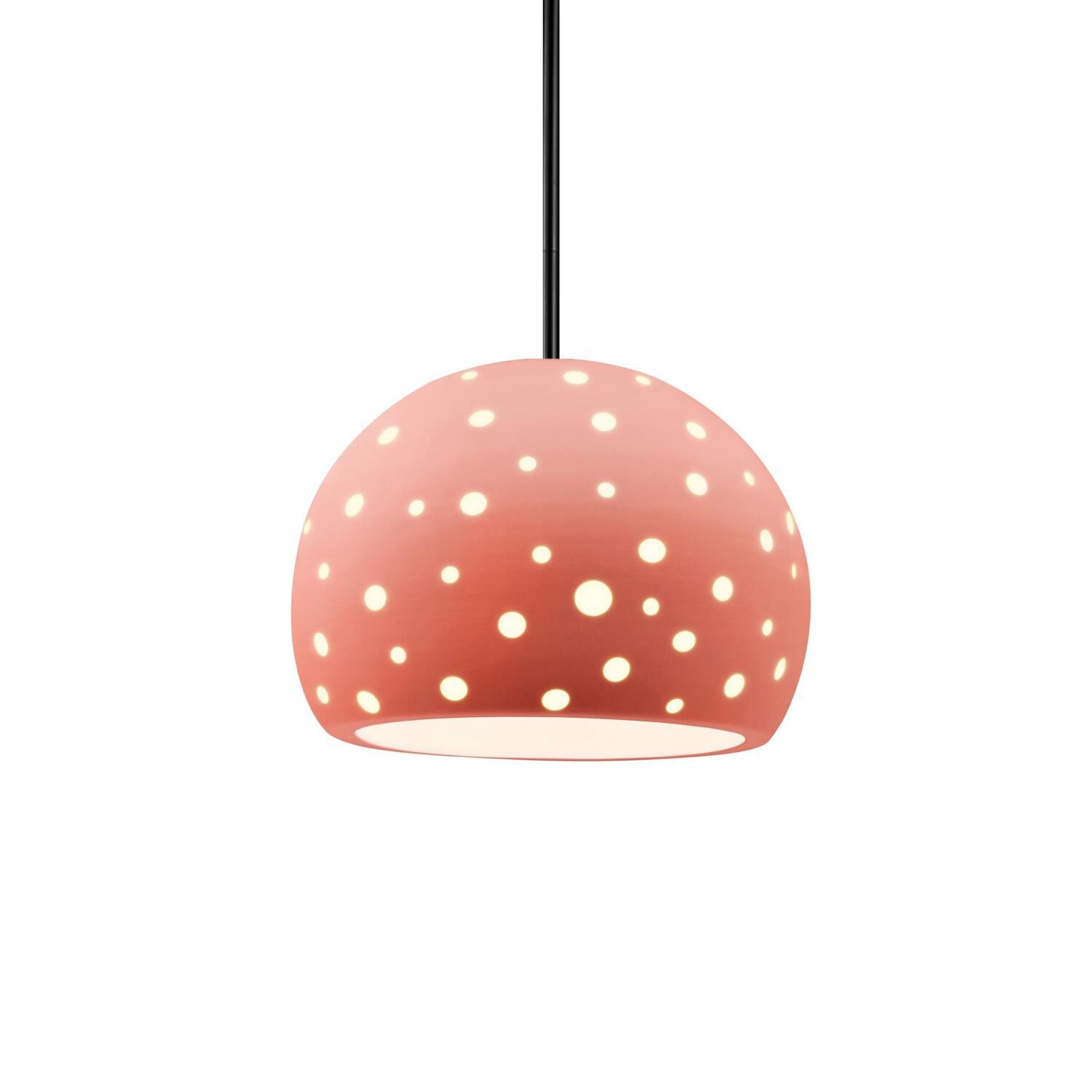 Shown in Matte Black finish and Gloss Blush shade