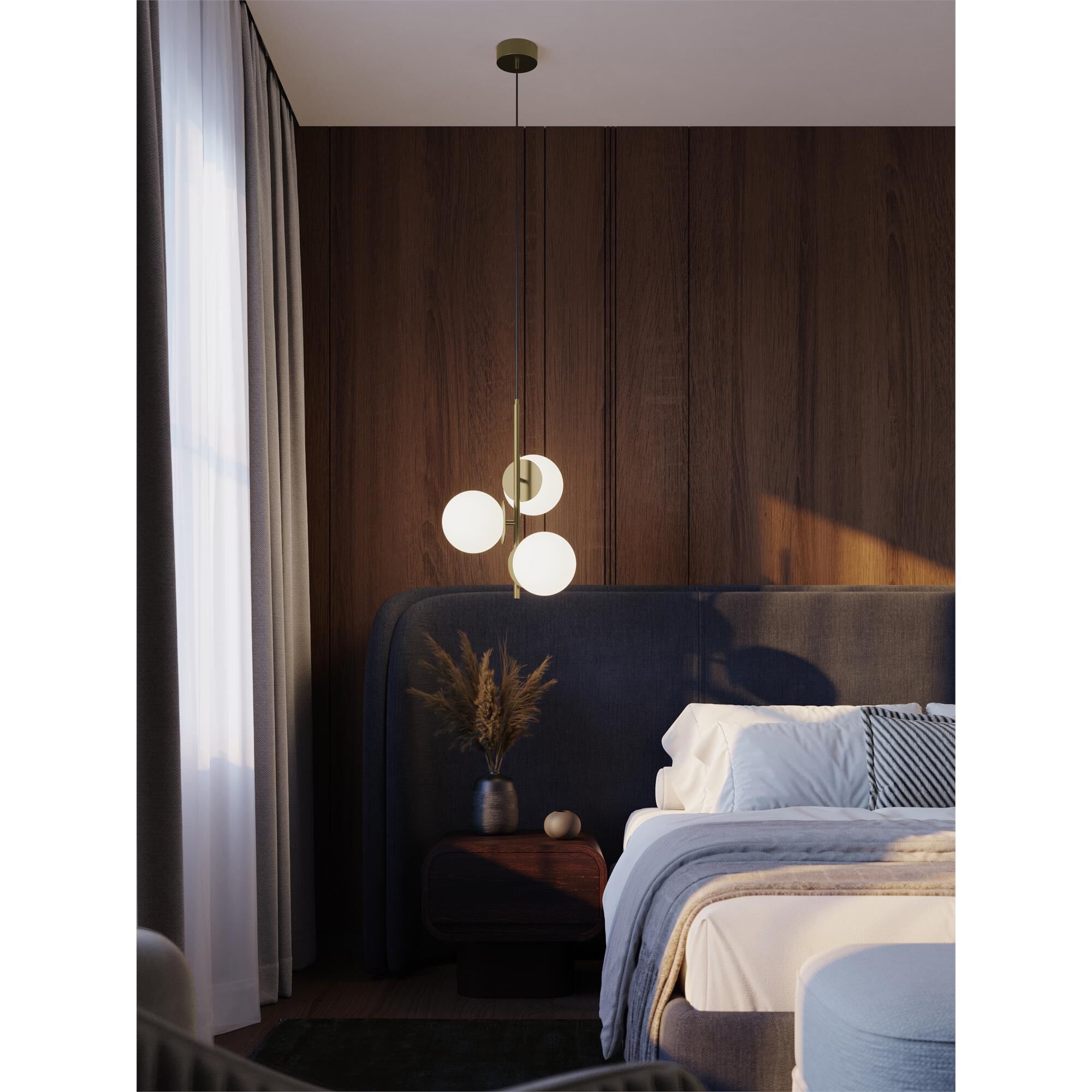 Arren 17 Inch Multi Light Pendant,