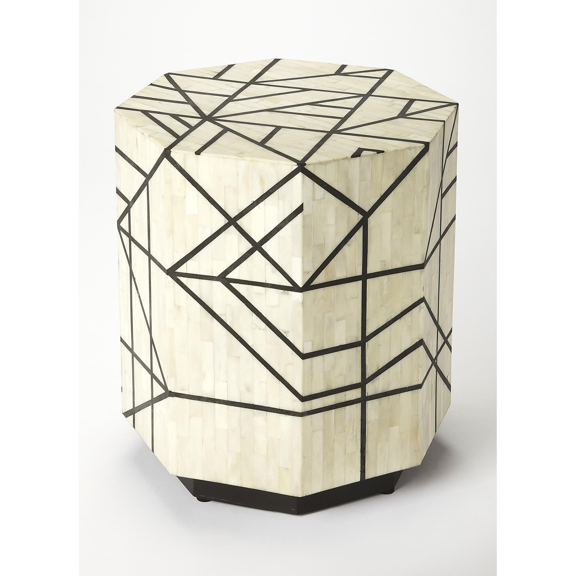 Bone Inlay Accent Table by Butler Specialty Company