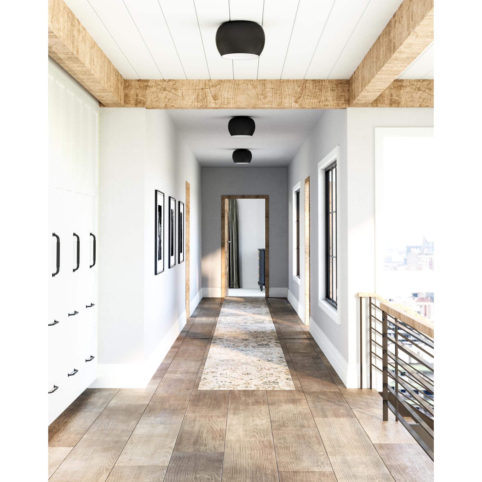 Shown in Black Outside/White Inside finish