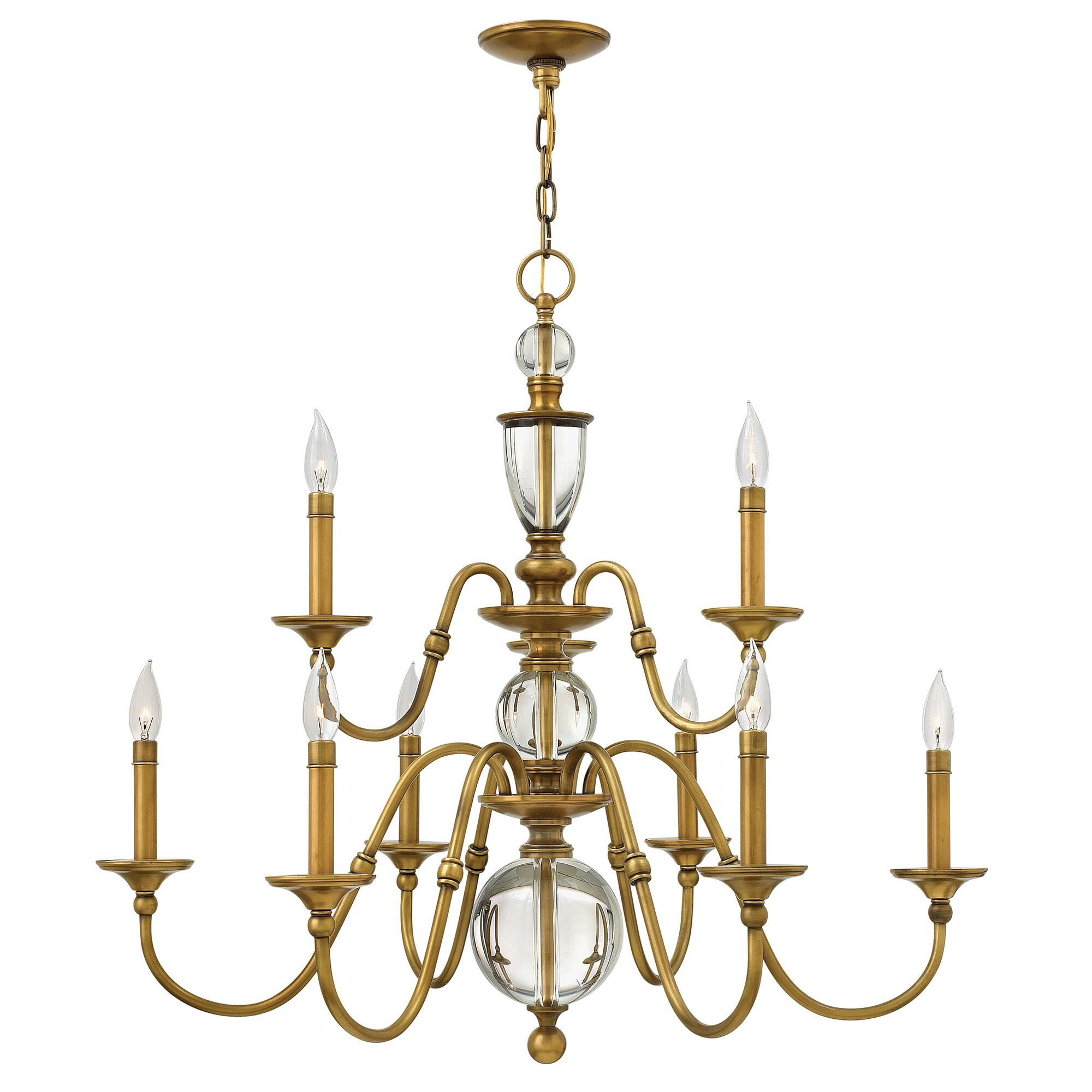 Eleanor 35 Inch Chandelier,