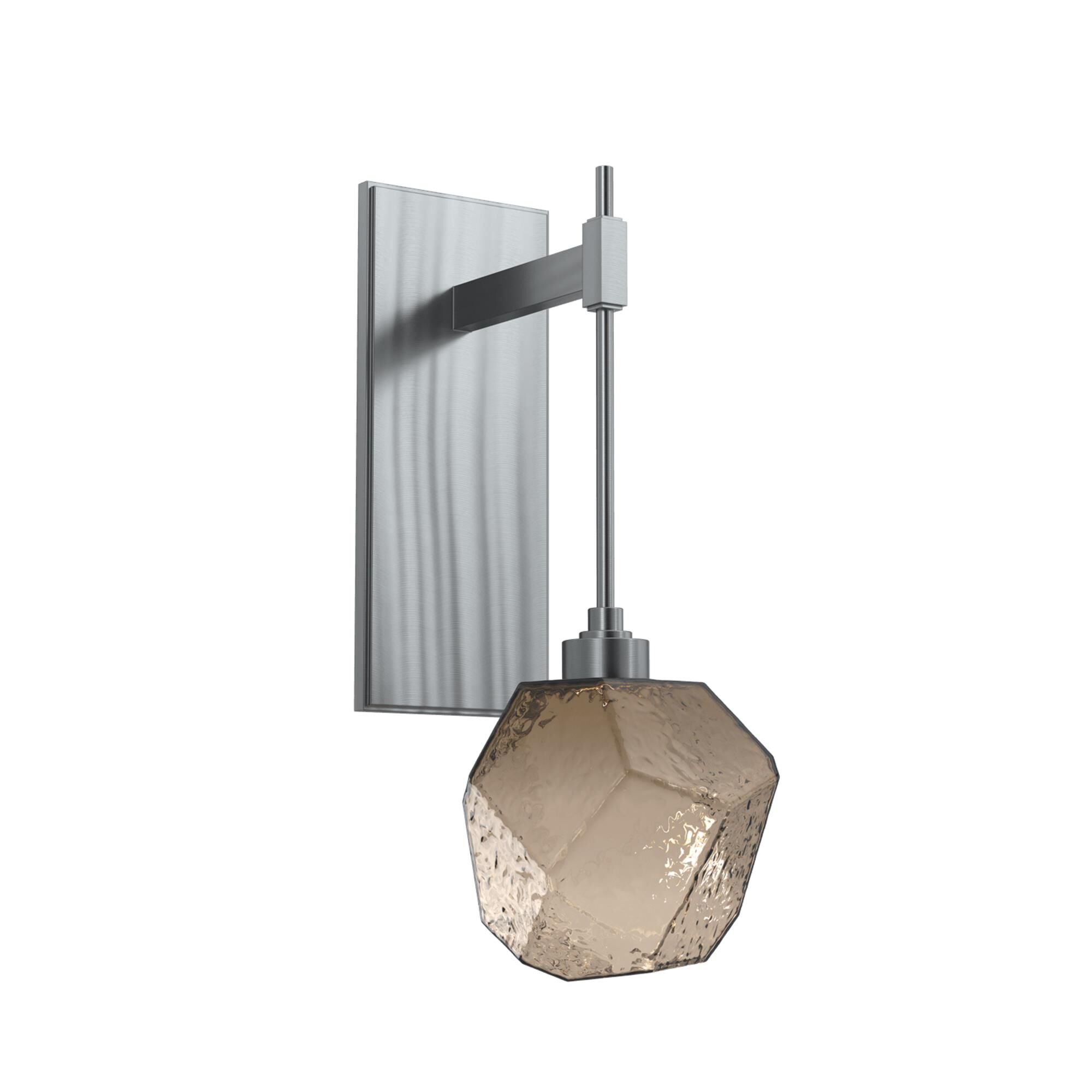 Shown in Classic Silver finish and Blown Gem Bronze glass