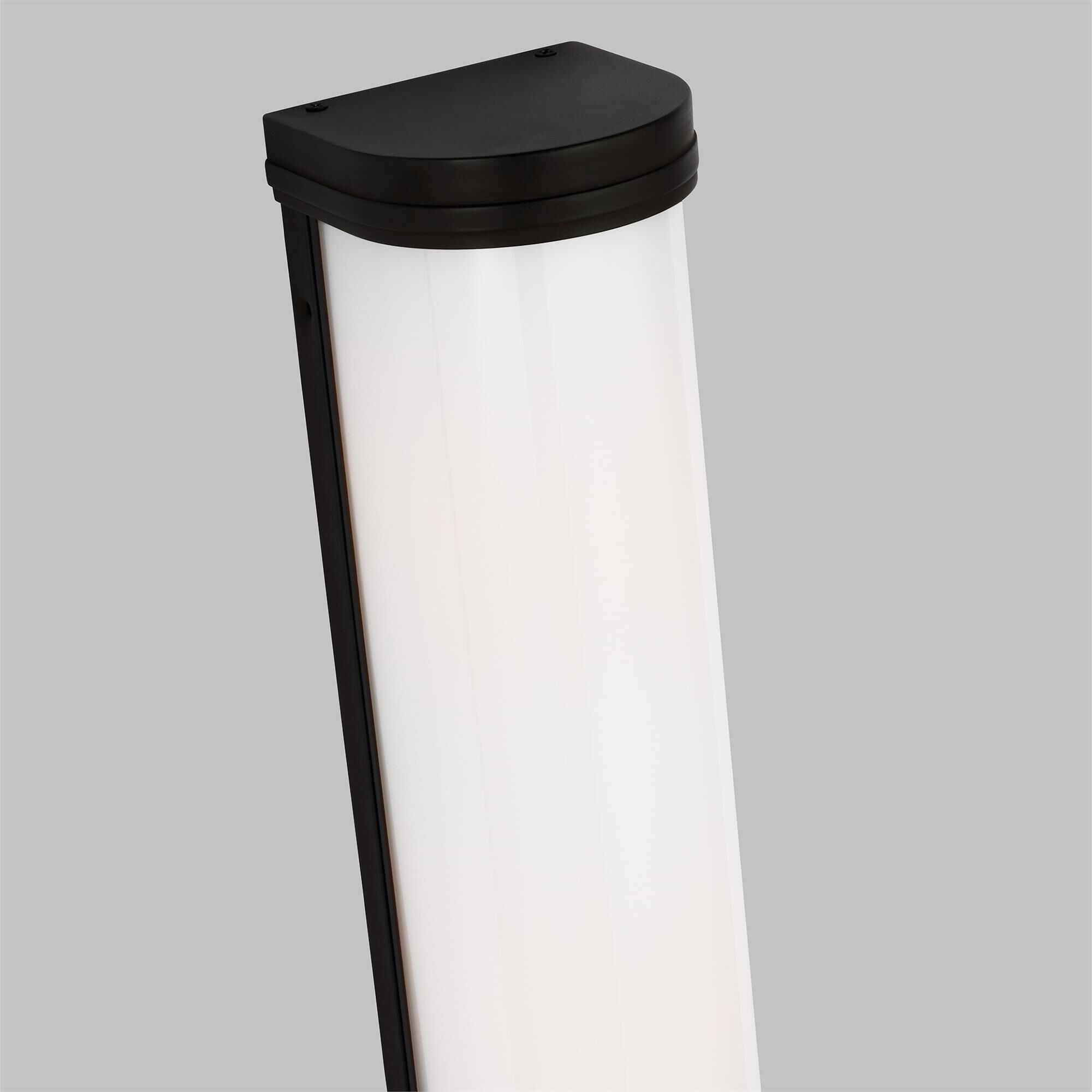 Shown in Aged Iron finish and Opal Etched Glass shade