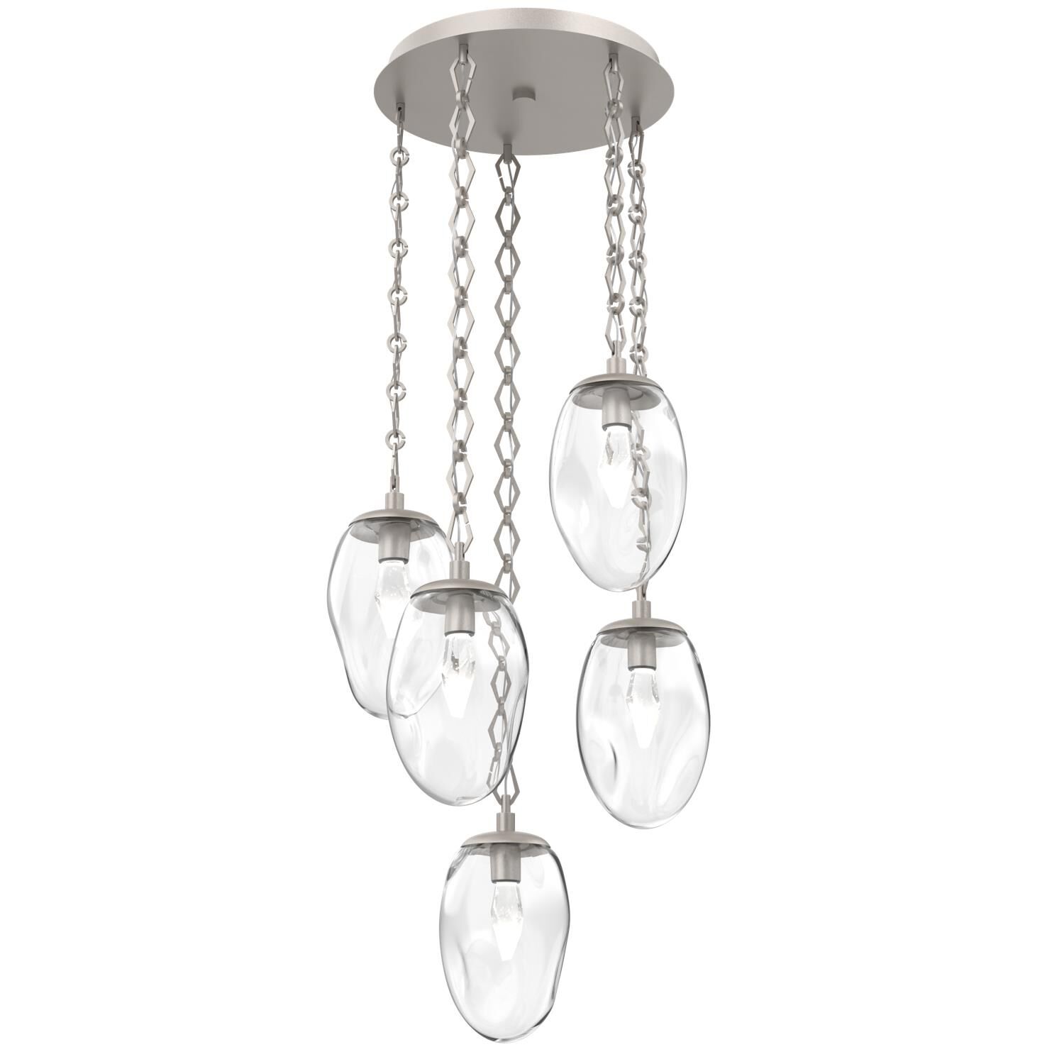 Levi Wilson Meteo Led 22 Inch Multi Light Pendant by Hammerton Studio