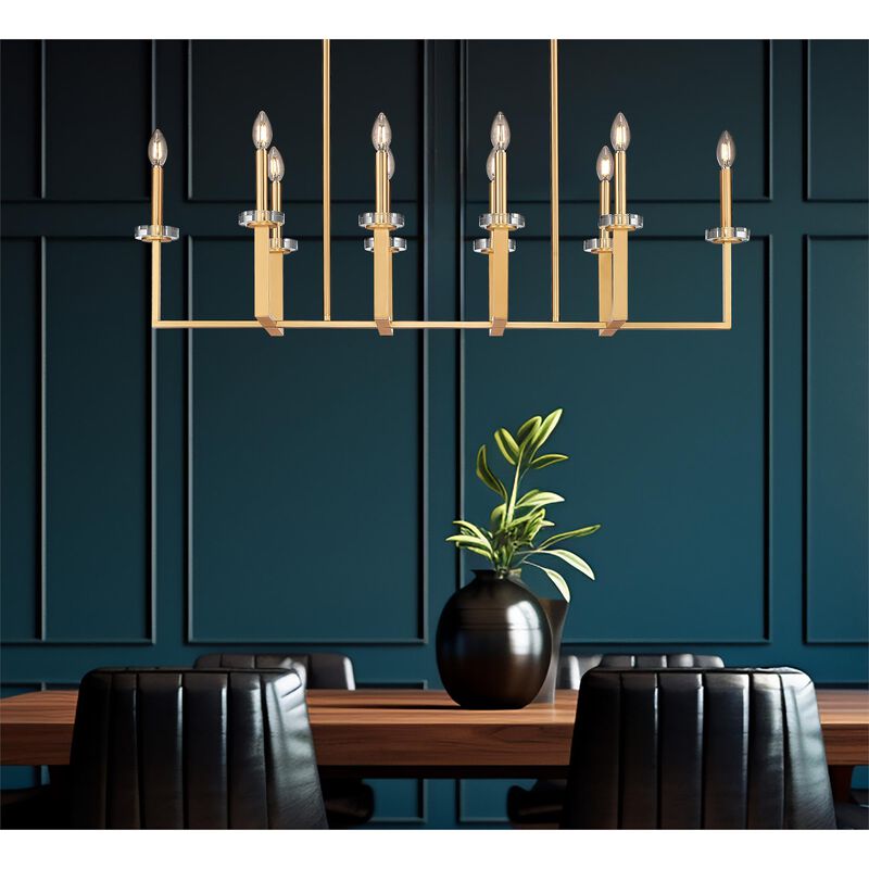 Gaultier Medium Linear Chandelier by Z-Lite