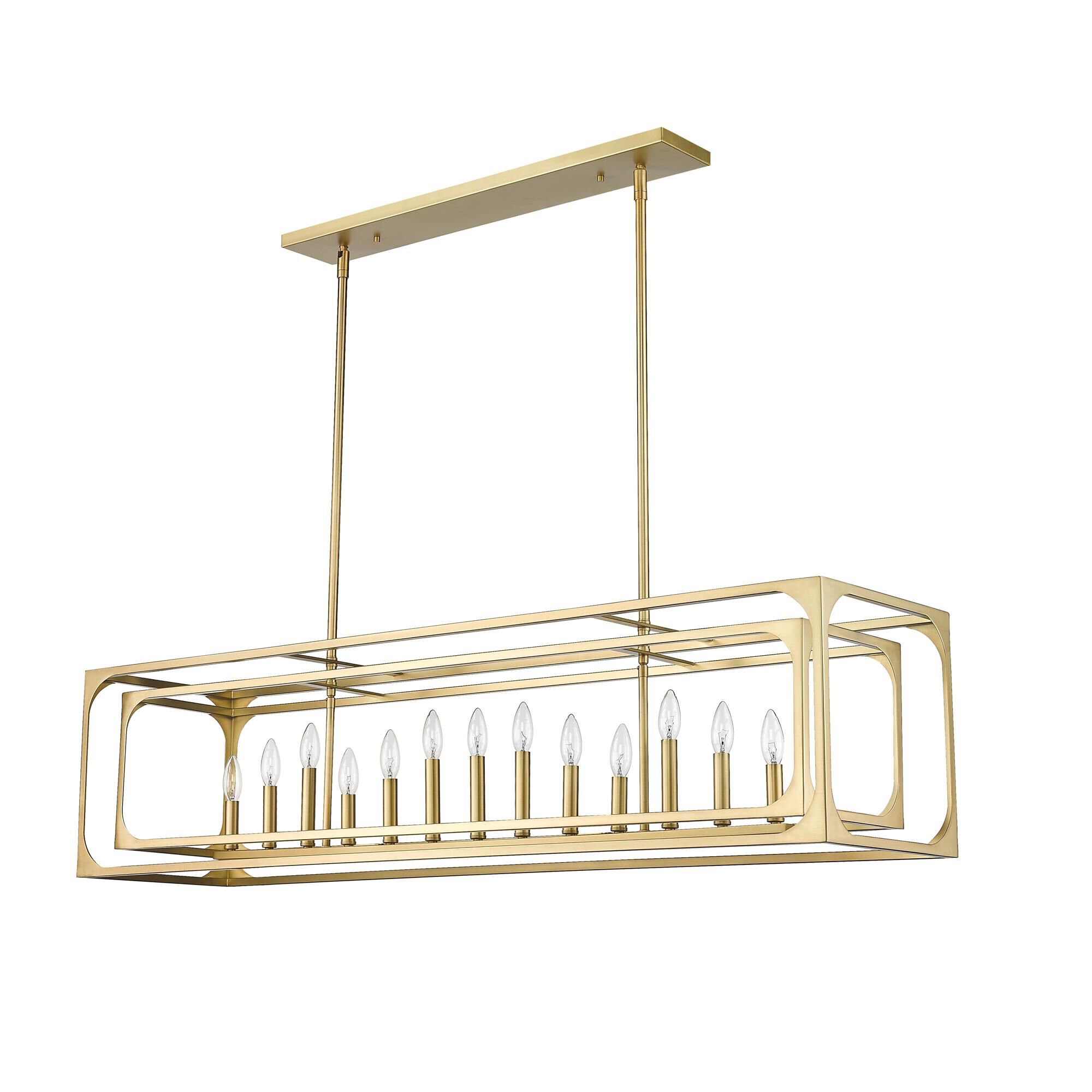 Easton 54 Inch 13 Light Linear Suspension Light by Z-Lite