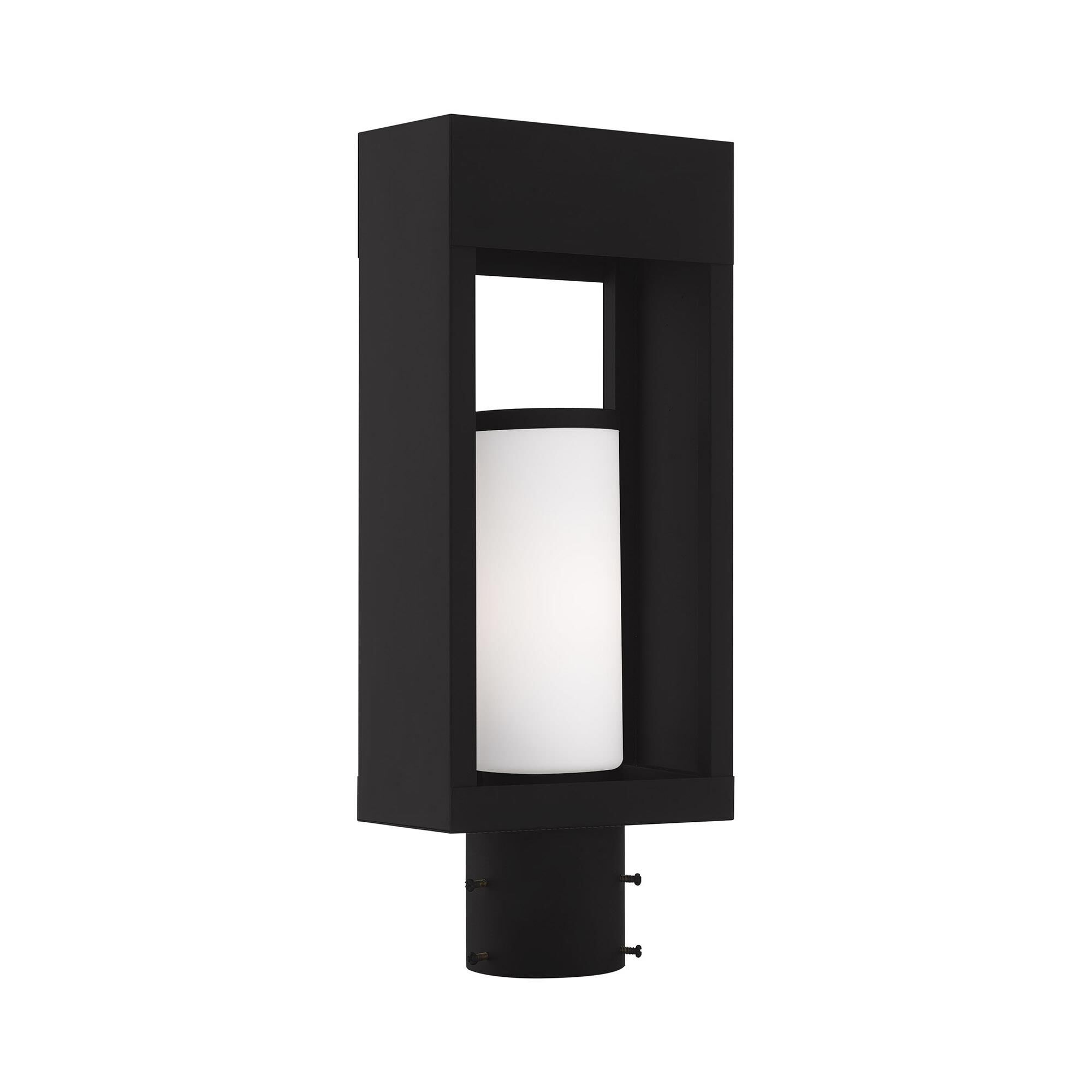 Bleecker 16 Inch Tall 1 Light Outdoor Post Lamp by Livex Lighting