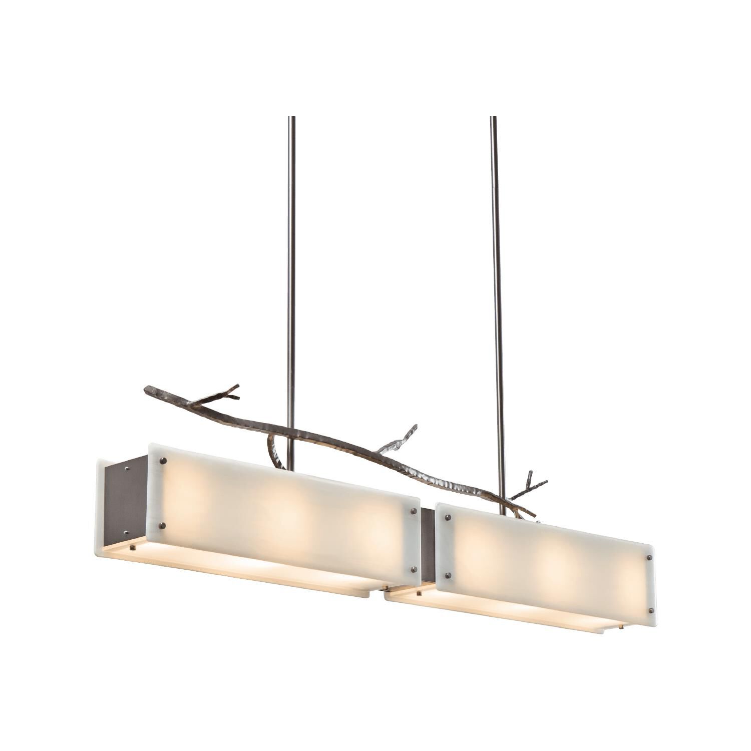 Ironwood 44 Inch 12 Light Linear Suspension Light by Hammerton Studio