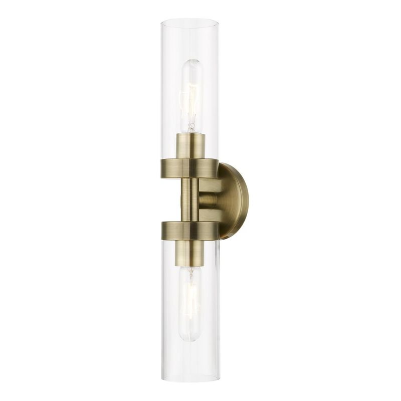 Ludlow 19 Inch 2 Light Bath Vanity Light by Livex Lighting