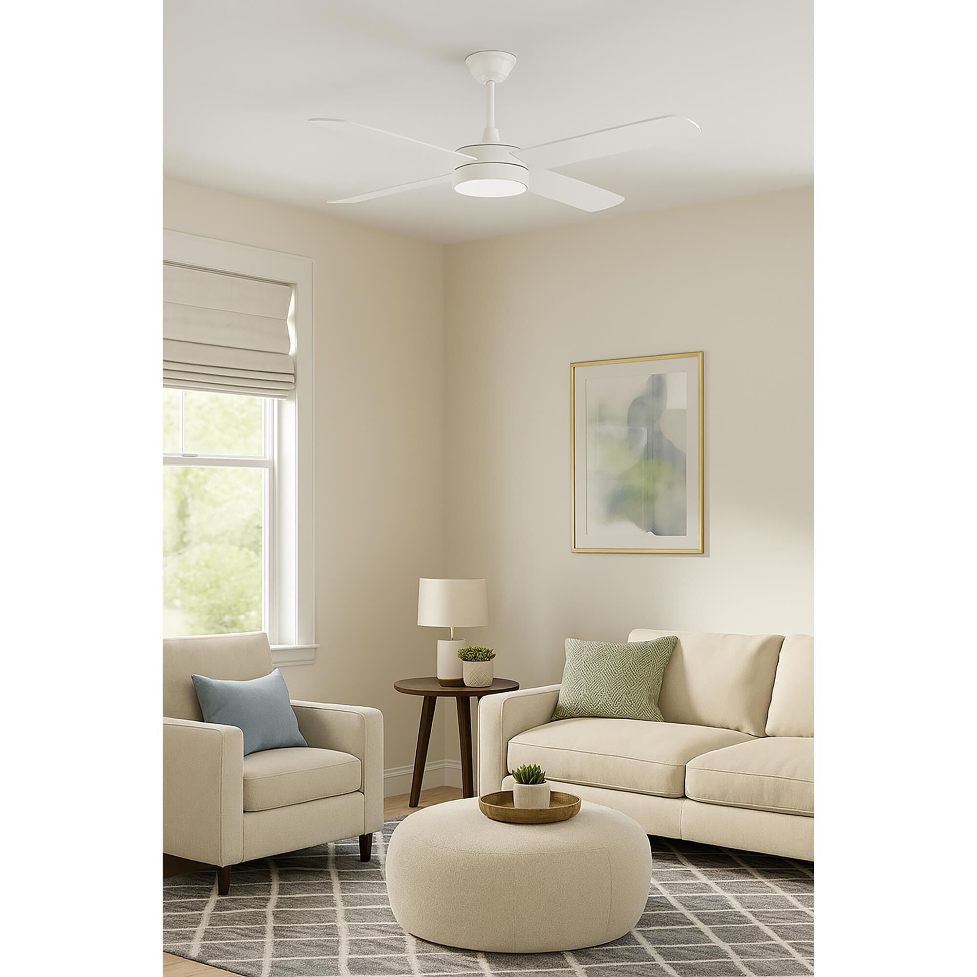 Bryant 52 Inch Ceiling Fan with Light Kit by AFX Lighting
