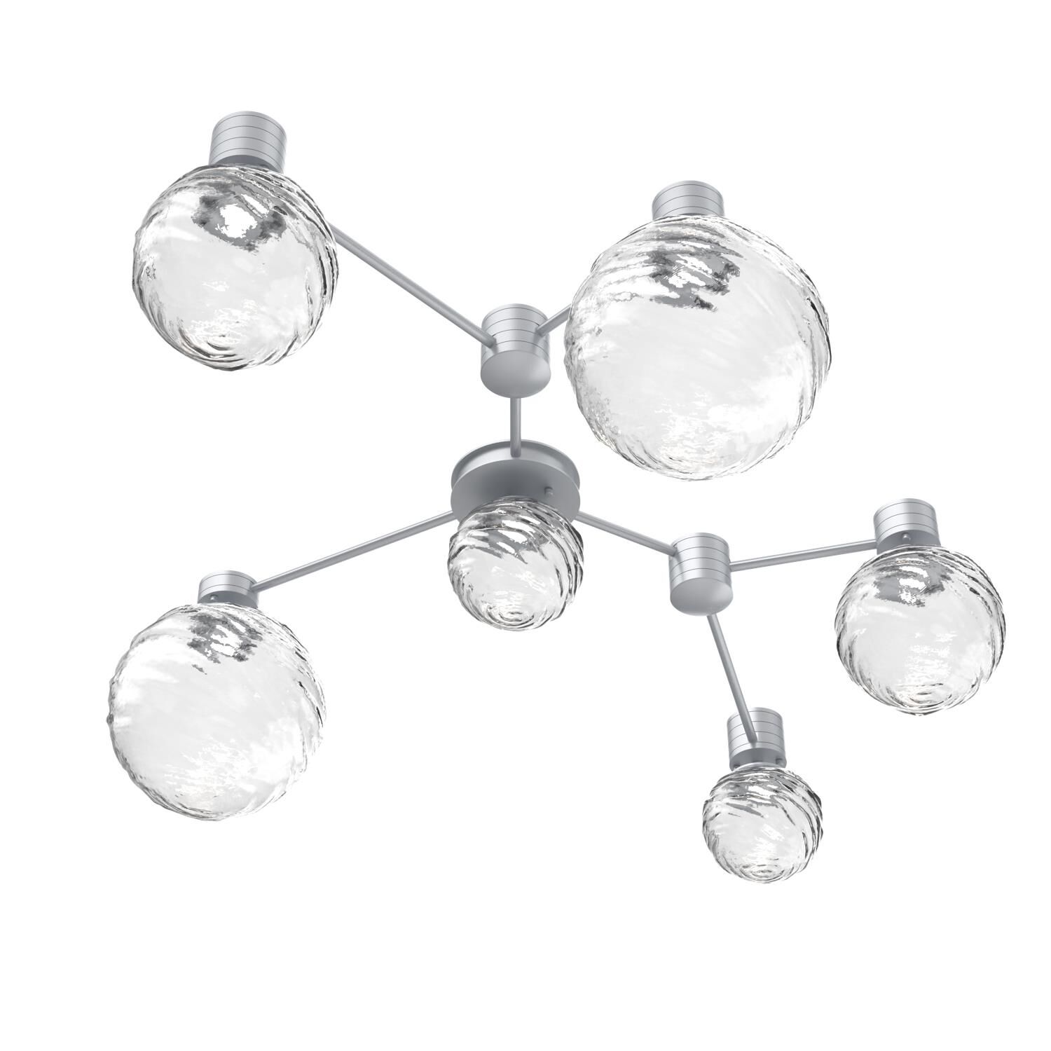 Levi Wilson Gaia 40 Inch Semi Flush Mount by Hammerton Studio