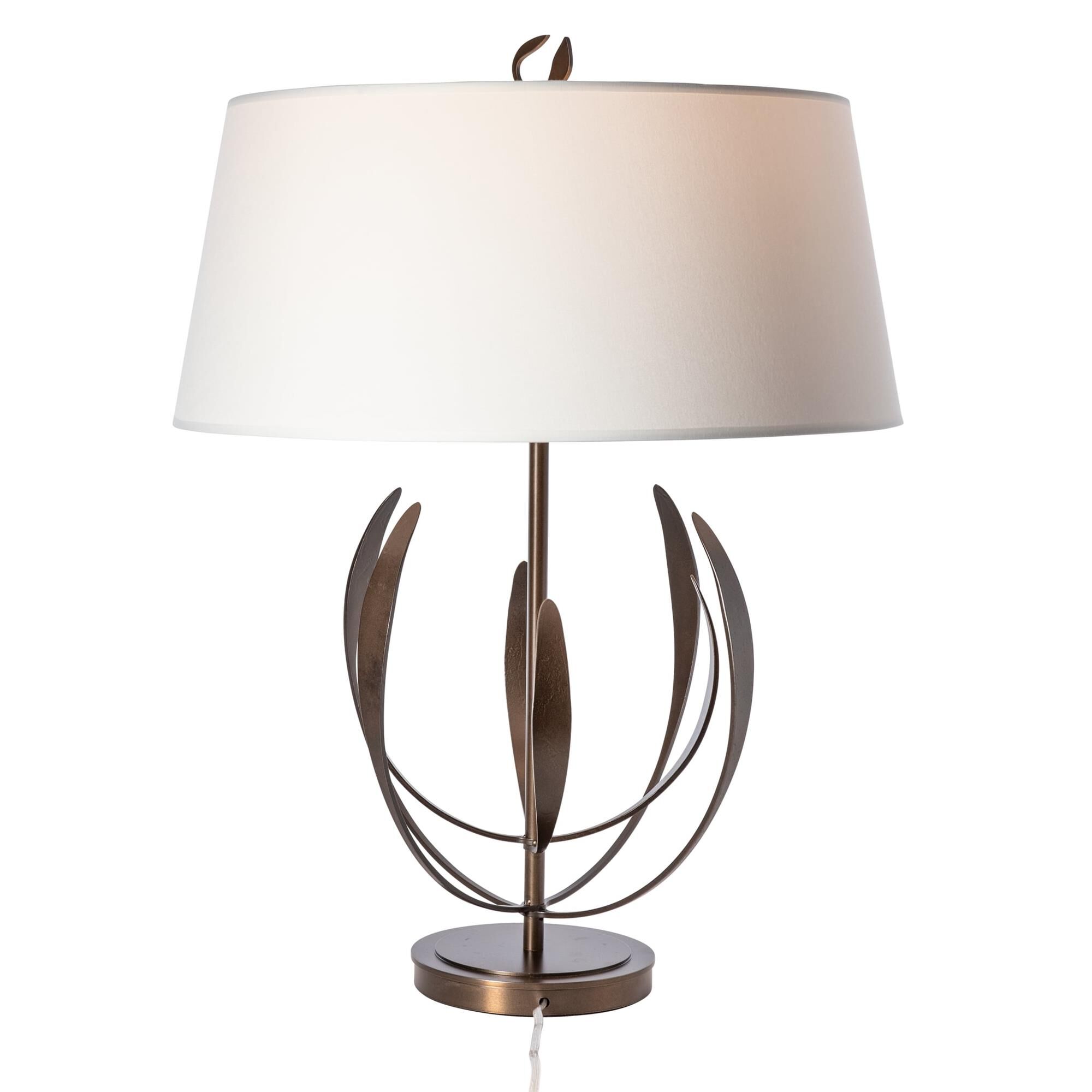 Shown in Bronze finish and Natural Anna shade