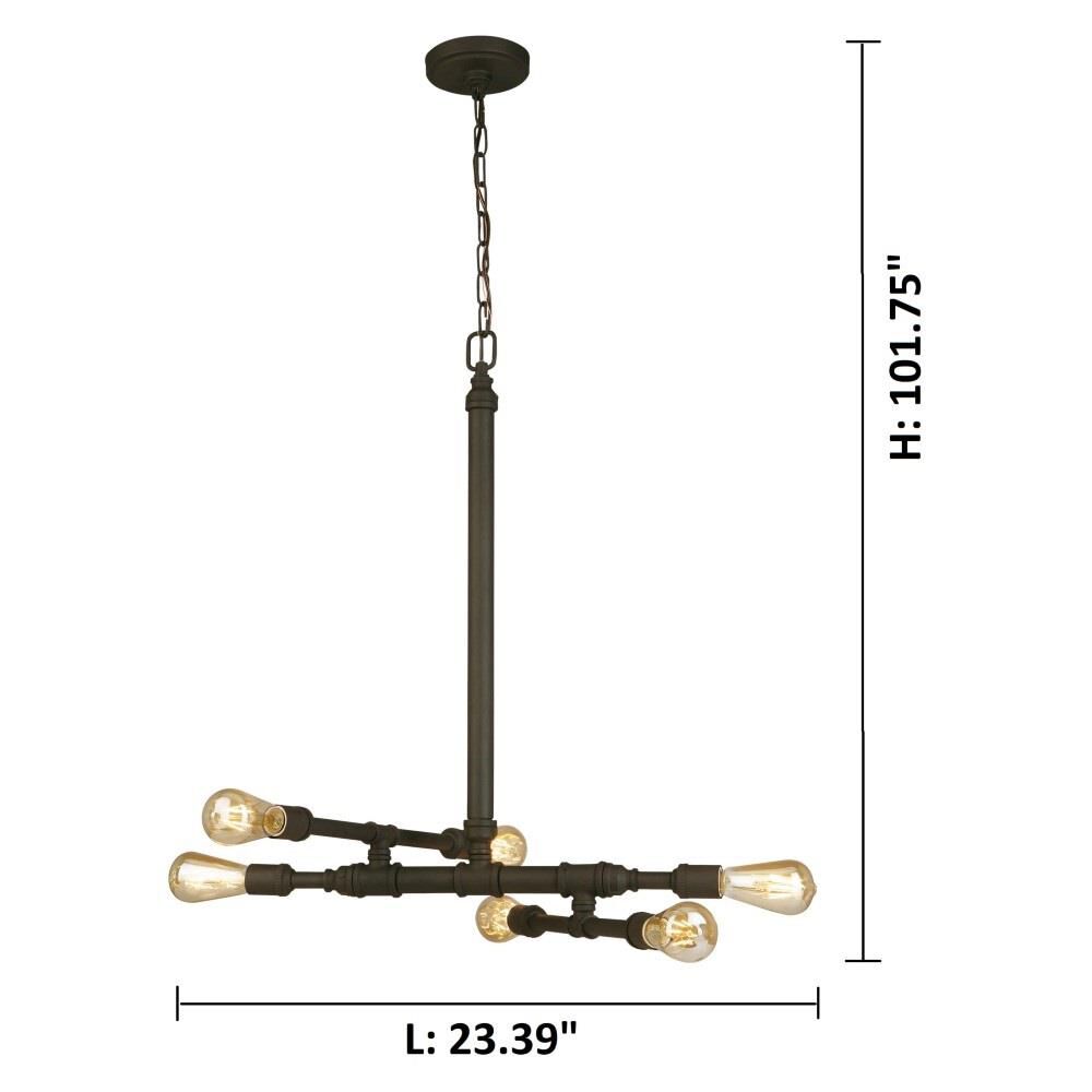 Eglo Wymer 23 Inch 6 Light Multi Light Pendant by Eglo Lighting