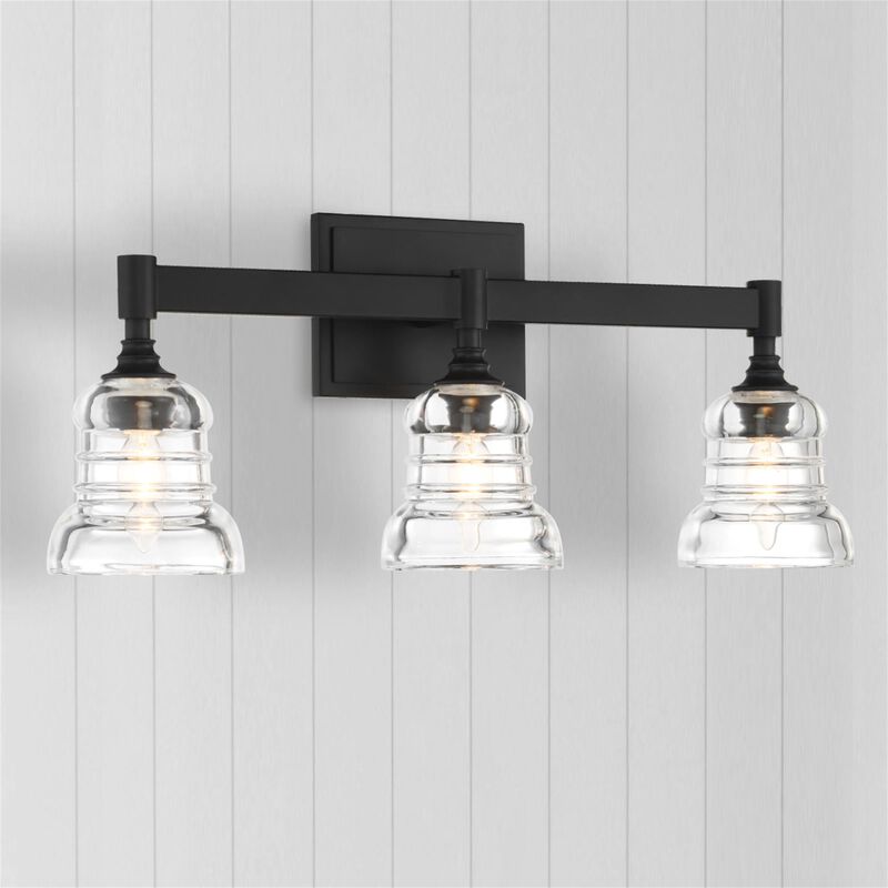 Gregory 24 Inch 3 Light Bath Vanity Light by Crystorama
