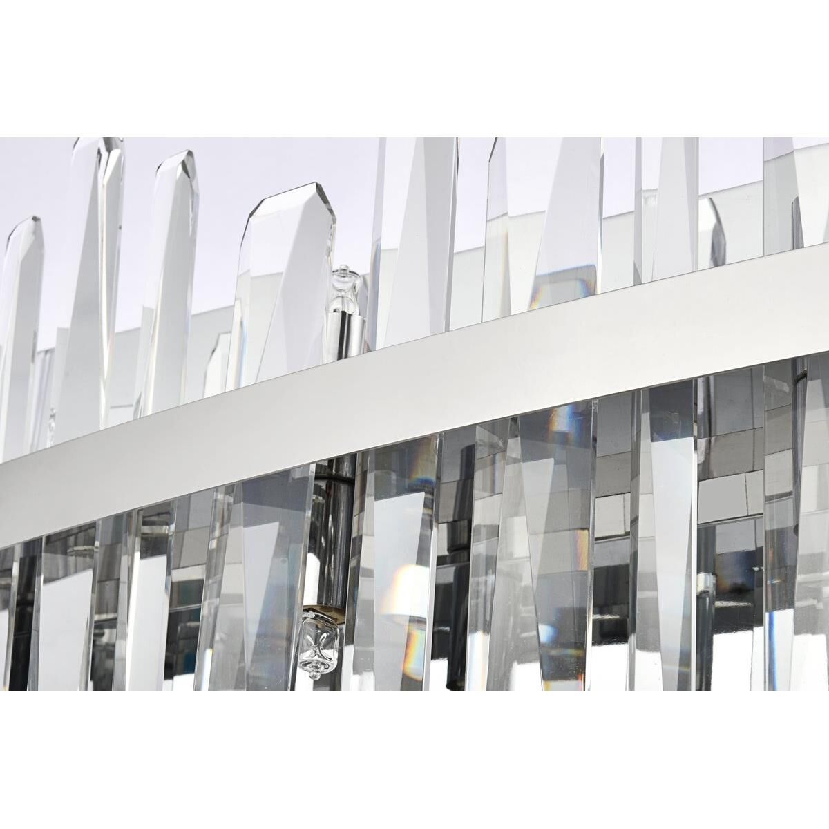 Shown in Chrome finish and Royal Cut crystal