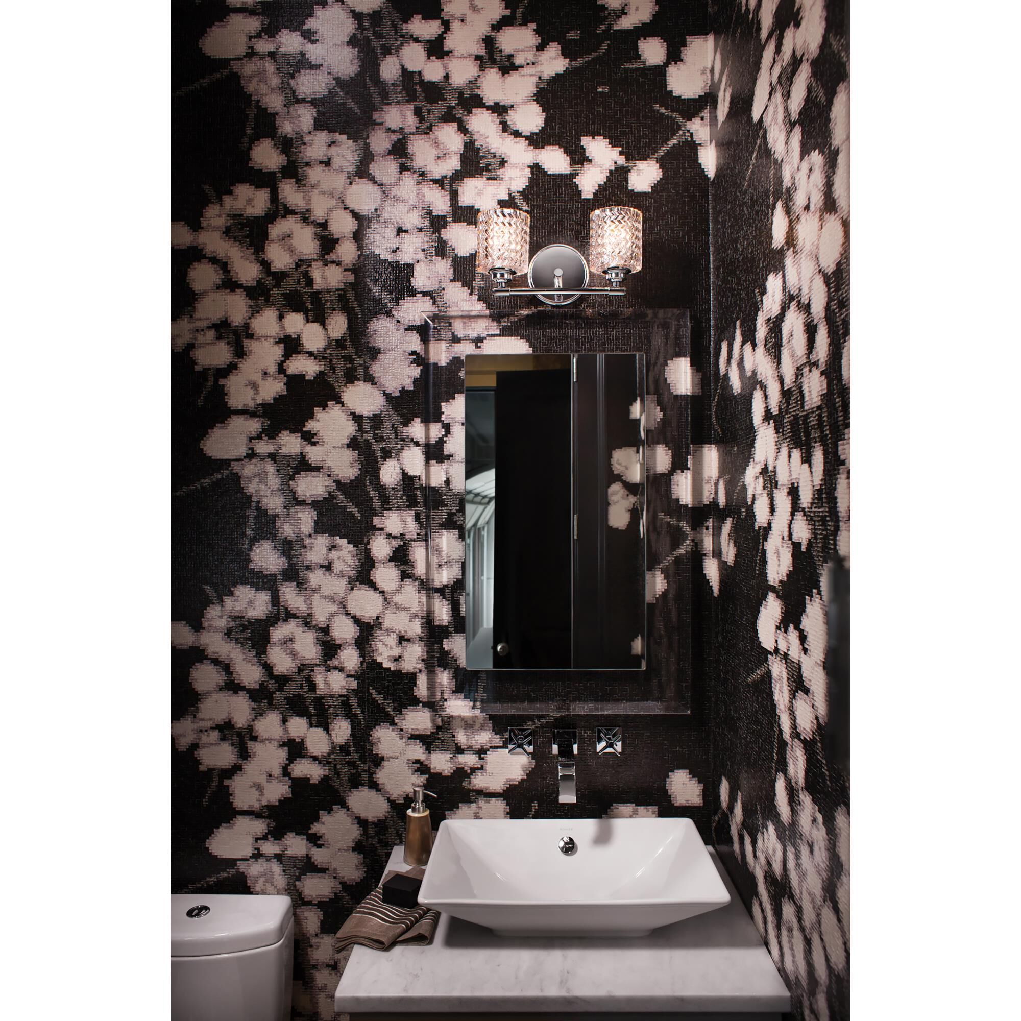 Elle 14 Inch 2 Light Bath Vanity Light by Hinkley Lighting