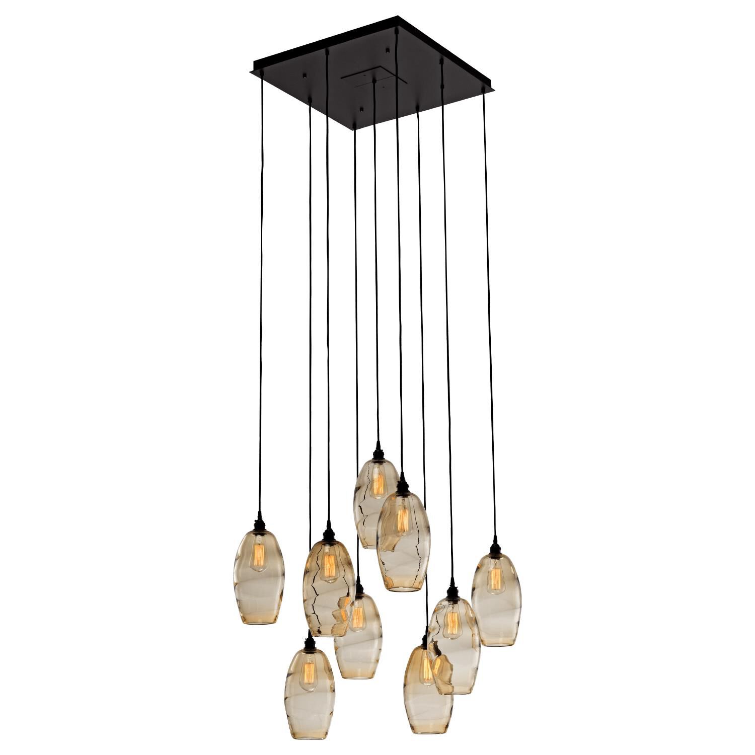 Ellisse Multi Light Pendant by Hammerton Studio