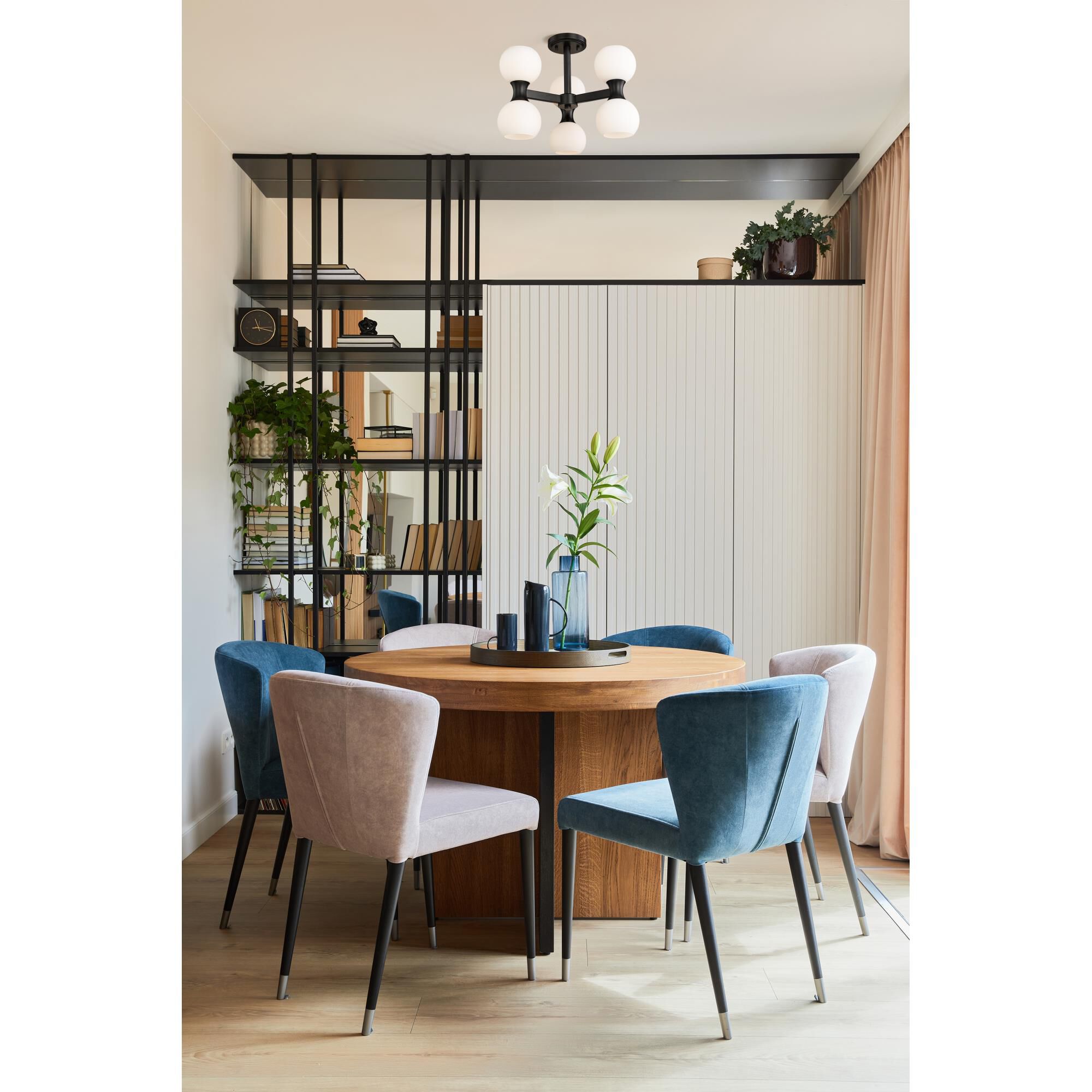 Artemis 18 Inch 6 Light Semi Flush Mount by Z-Lite