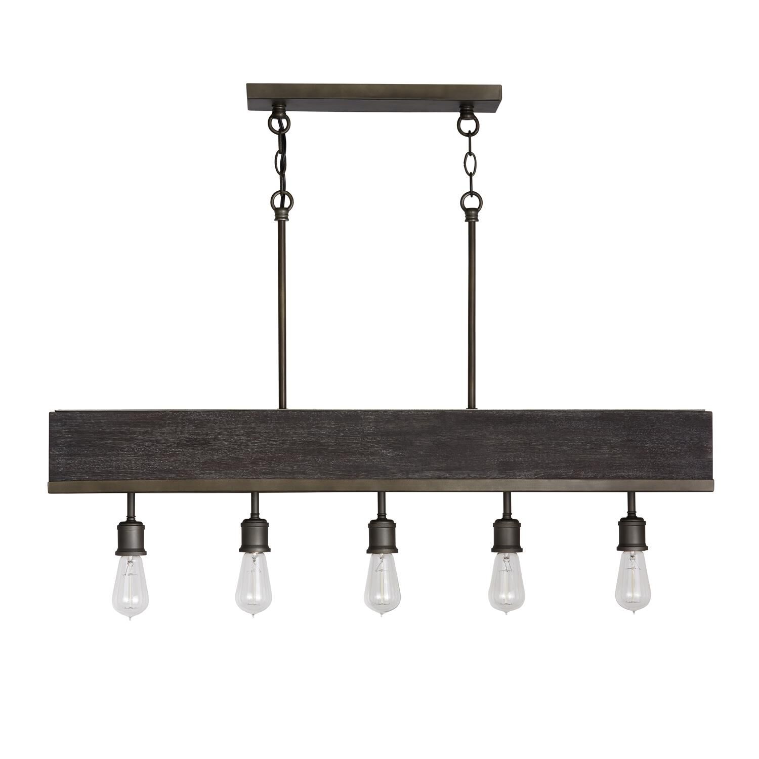 Ashton 42 Inch 5 Light Linear Suspension Light by Capital Lighting Fixture Company - Clearance