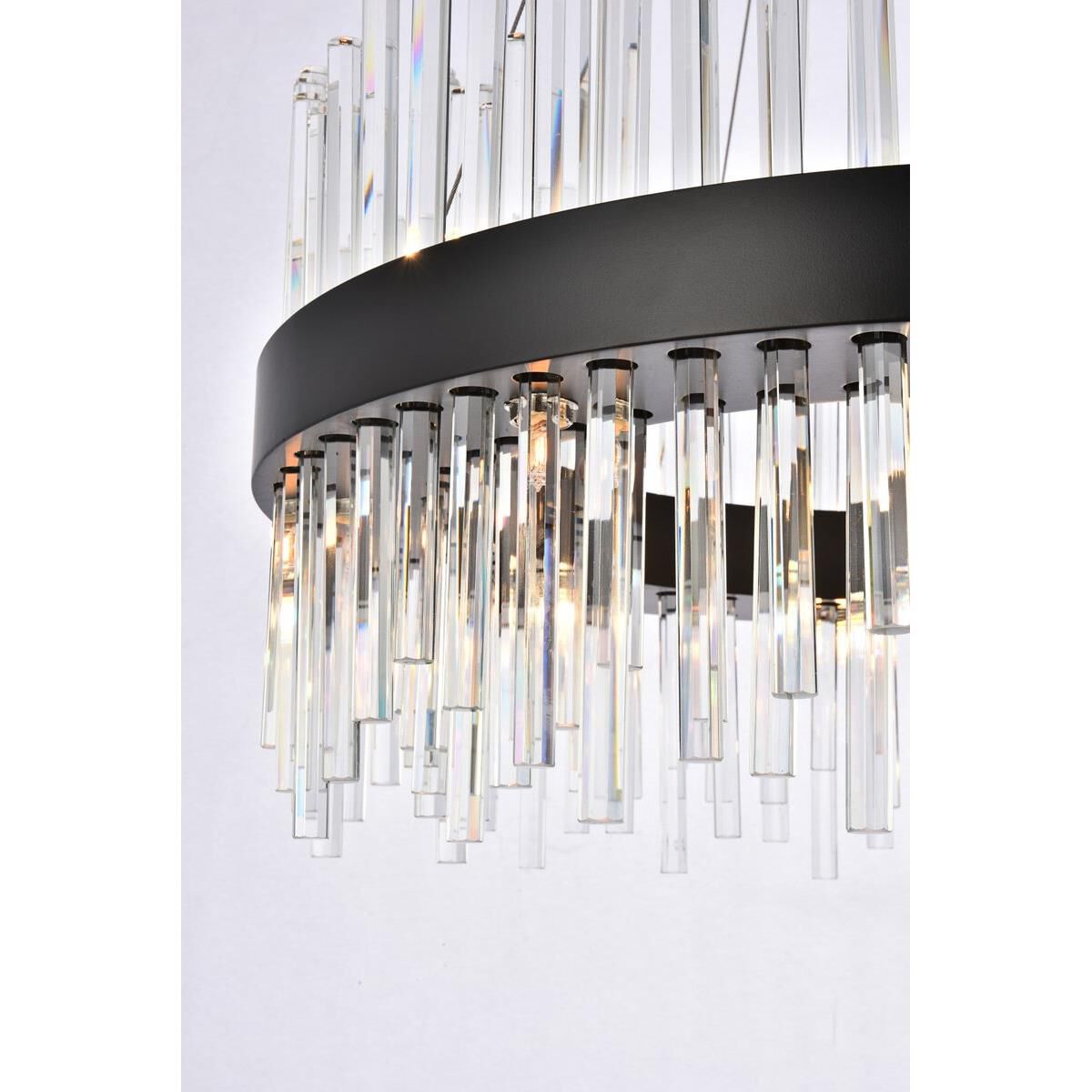 Dallas 25 Inch Large Pendant by Elegant Lighting