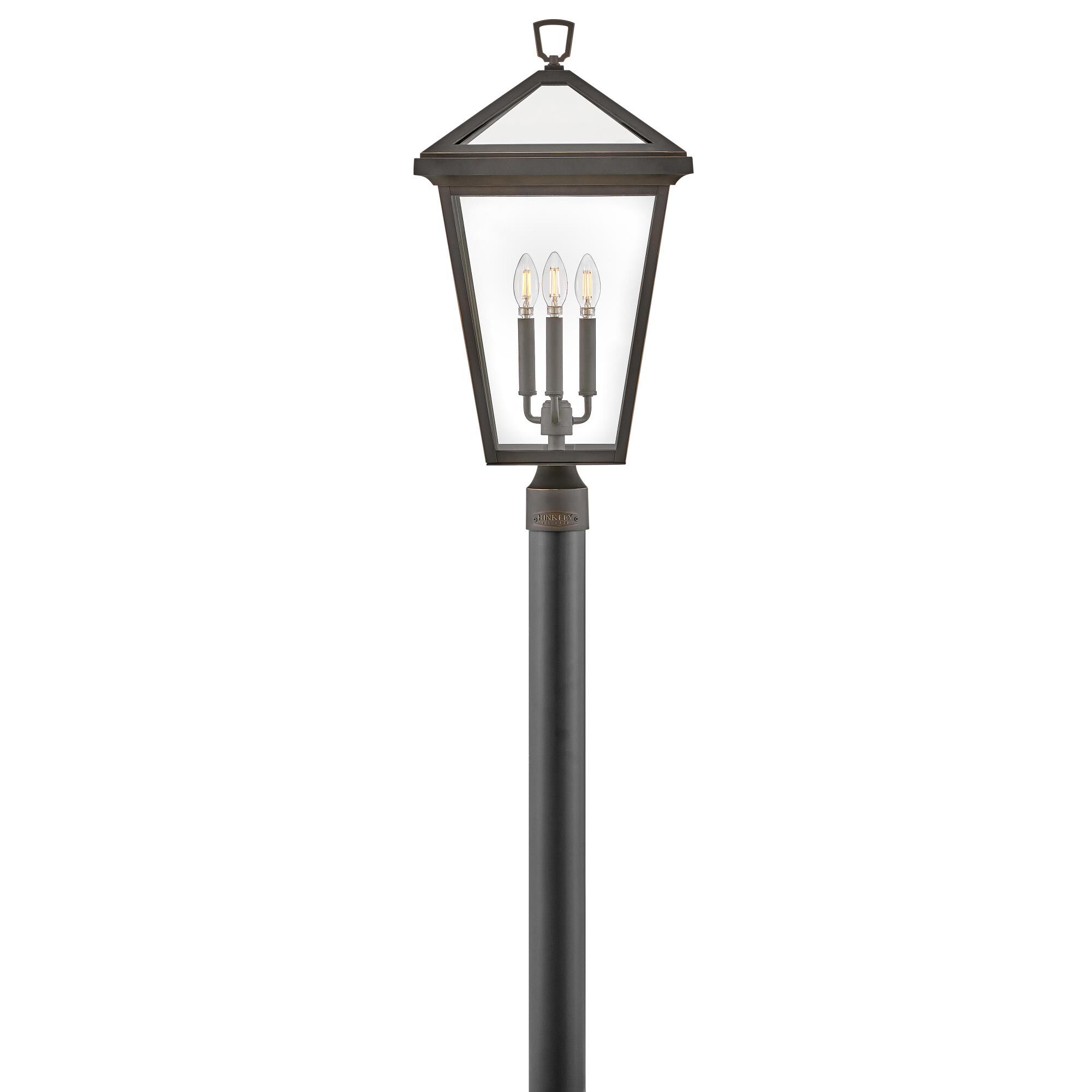 Alford Place 26 Inch Tall 3 Light LED Outdoor Post Lamp by Hinkley Lighting