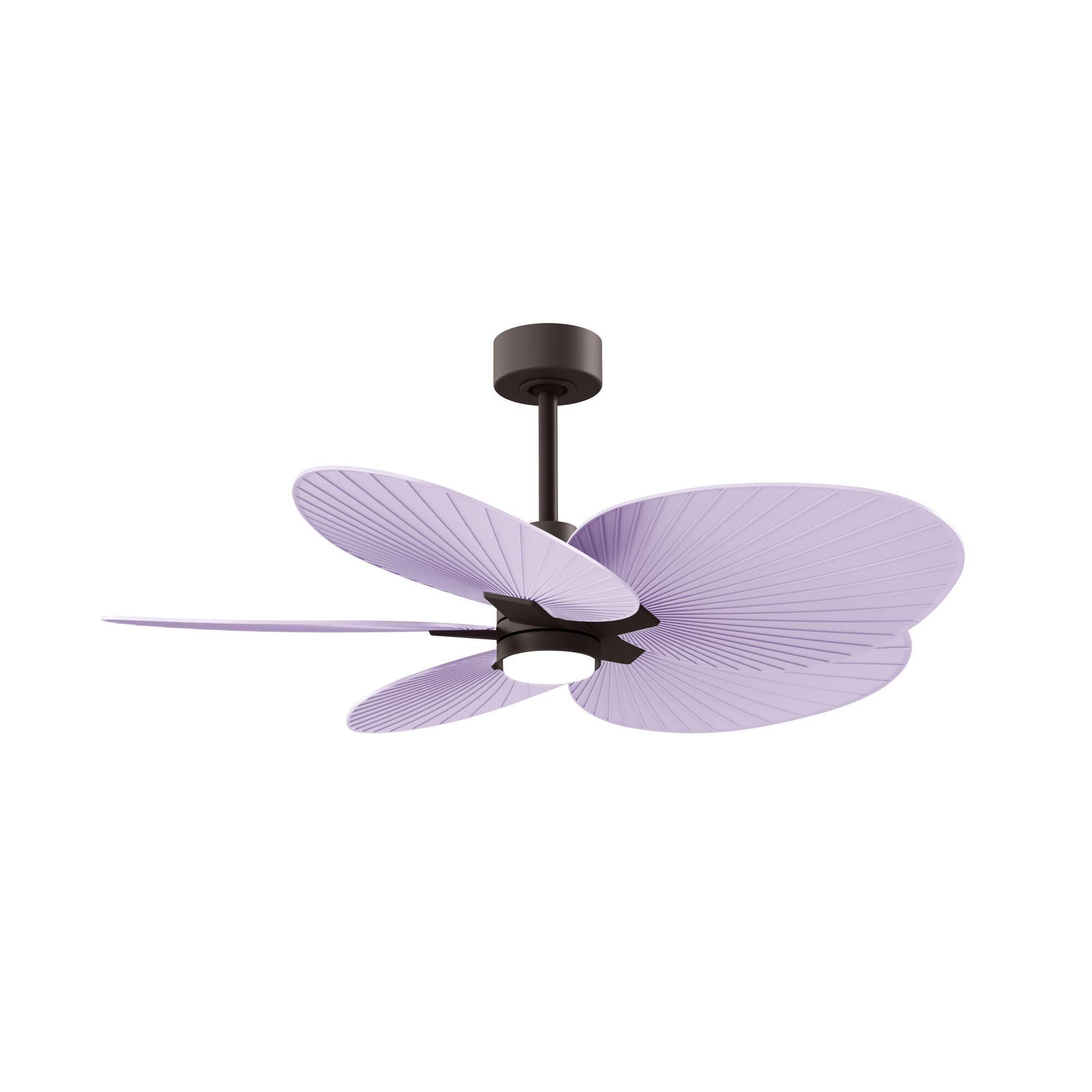 Alessandra Tropical Outdoor Rated 48 Inch Ceiling Fan with Light Kit by Matthews Fan Company