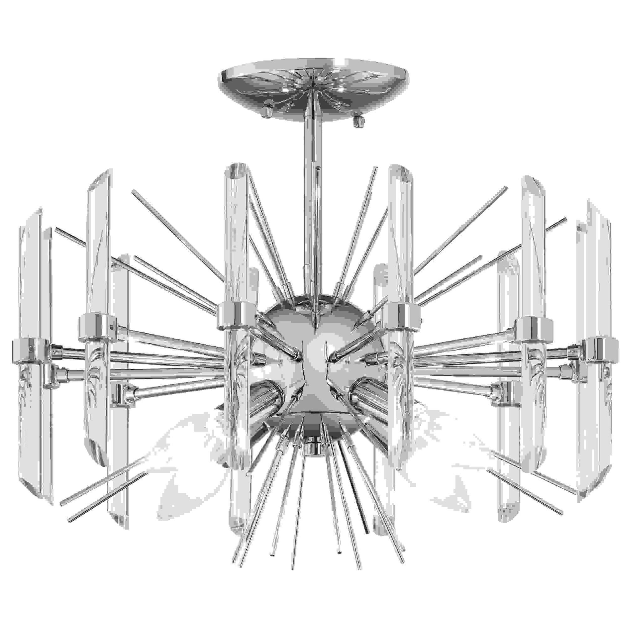 Eris 16 Inch 4 Light Semi Flush Mount by Kichler Lighting