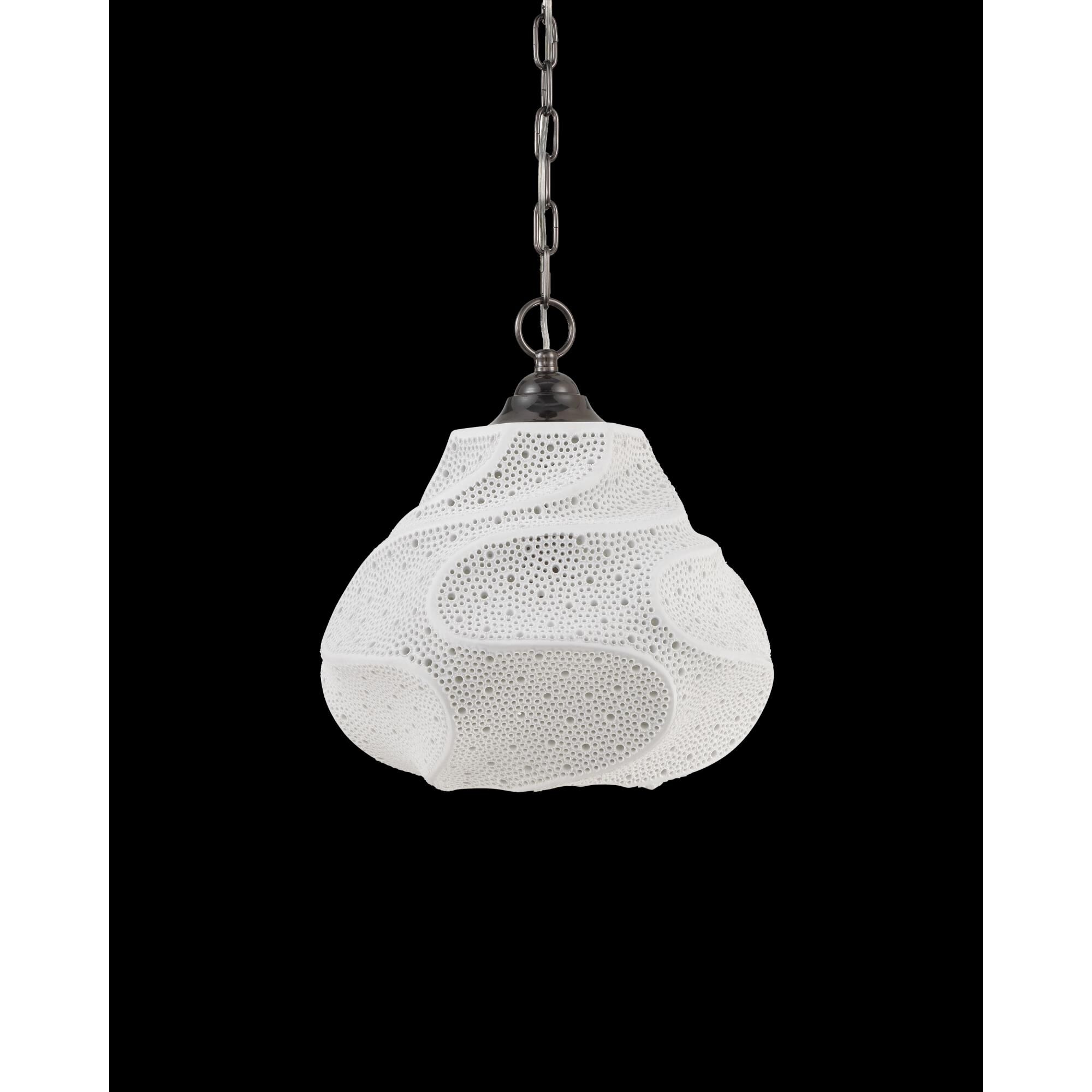Wintershall 14 Inch Large Pendant by Currey and Company