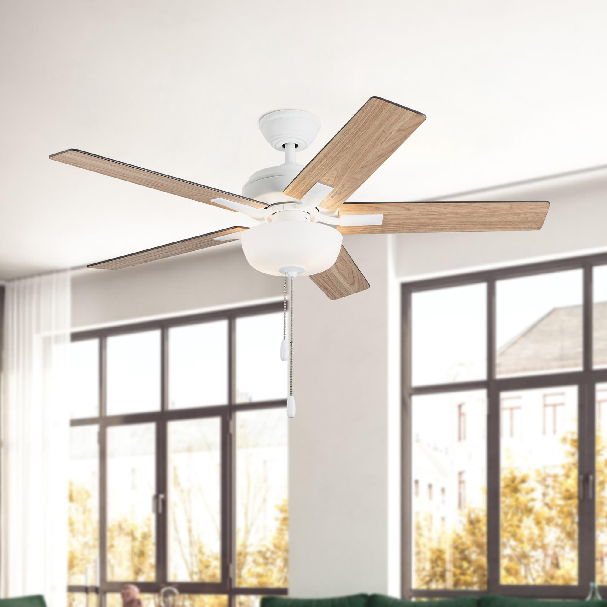 Shown in White finish