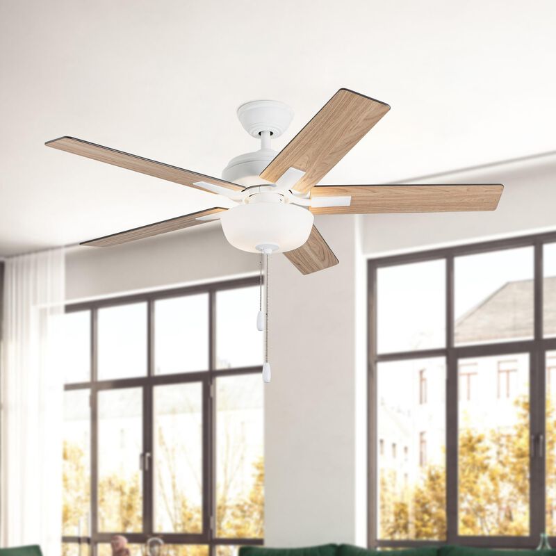 Erikson 52 Inch with Light Kit Ceiling Fan by Kuzco Lighting