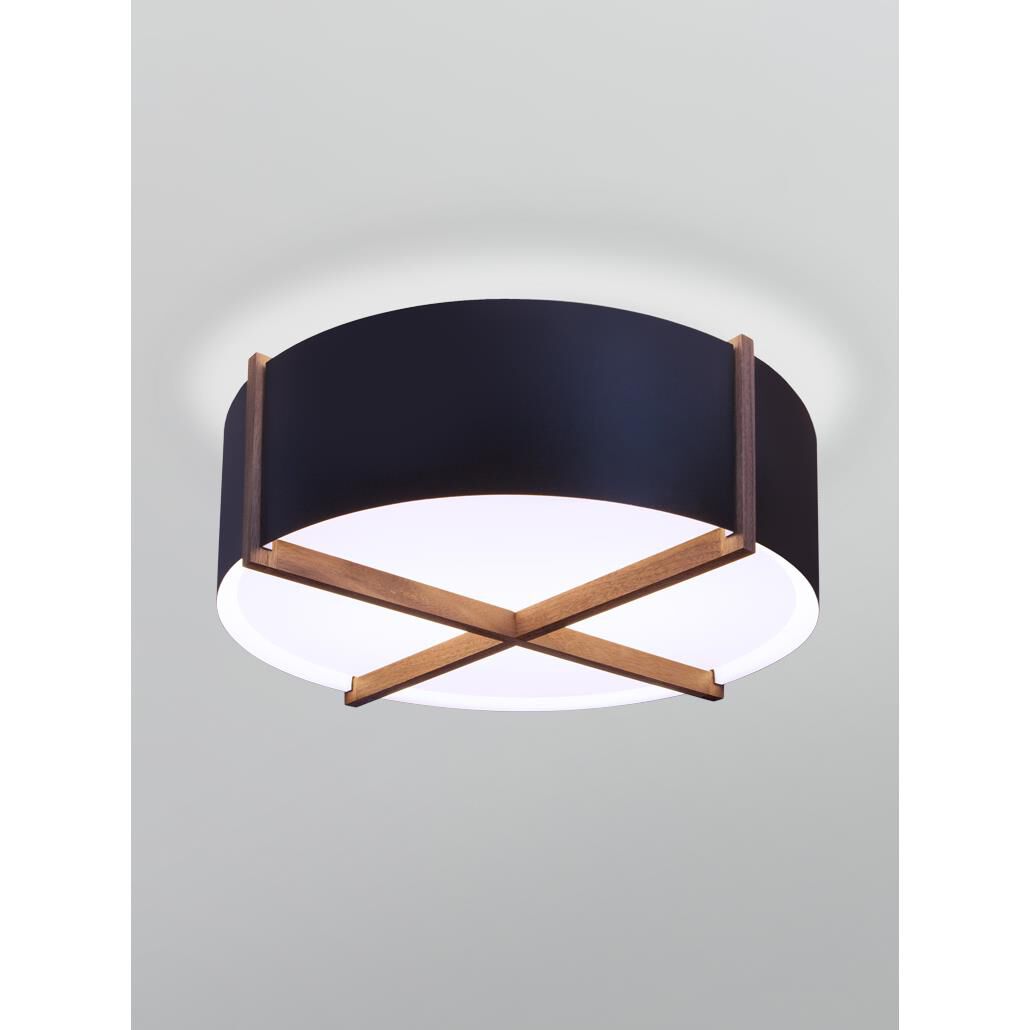 Nick Sheridan Plura 24 Inch 2 Light Flush Mount by Cerno