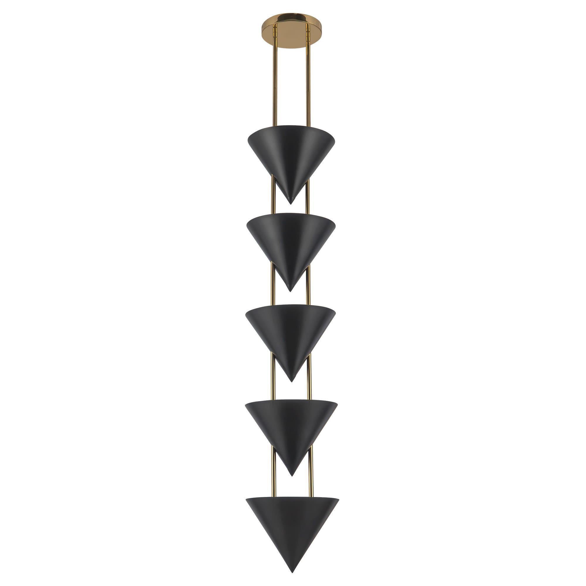 Shown in Urban Bronze finish and Steel shade