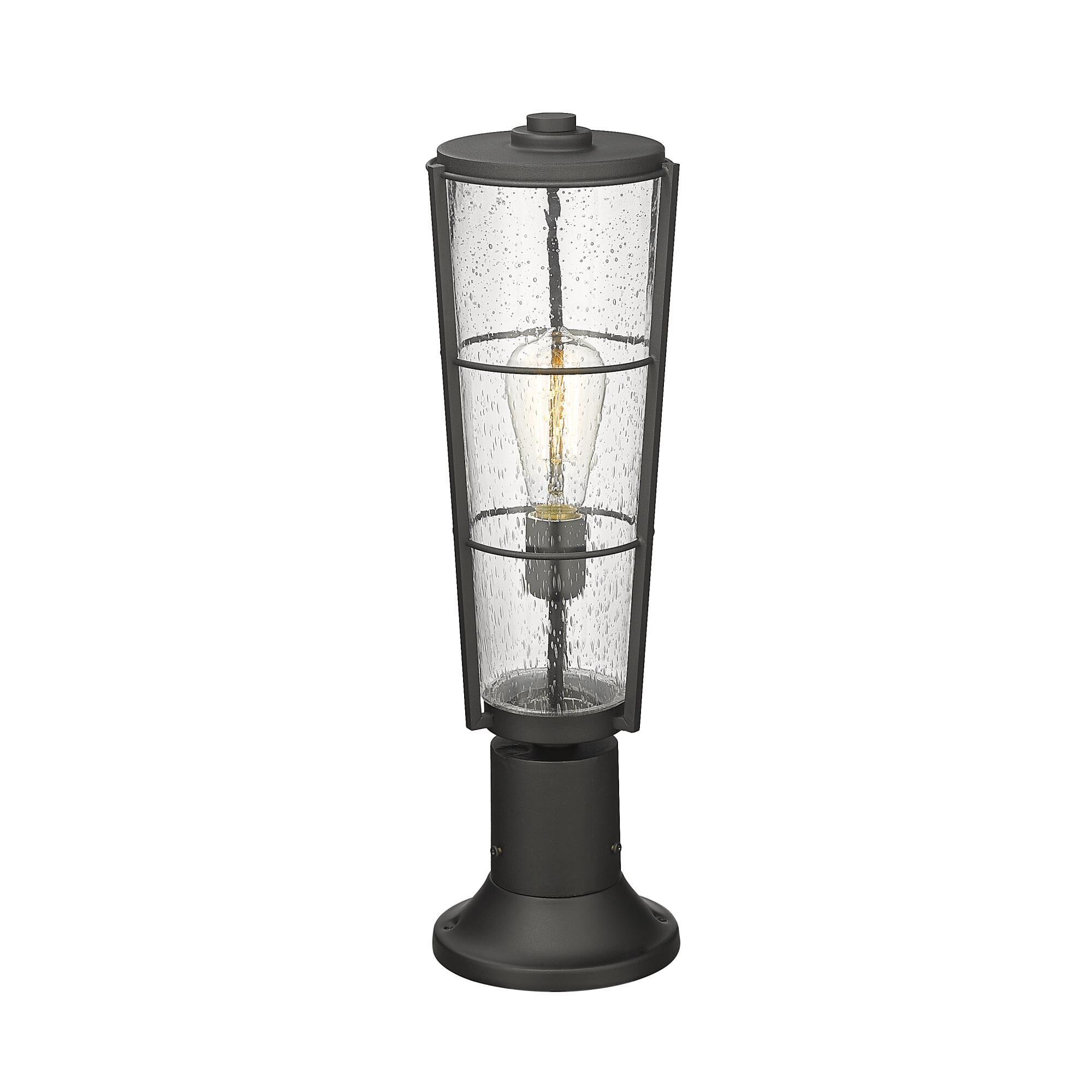 Z-Lite Helix 22 Inch Tall Outdoor Pier Lamp