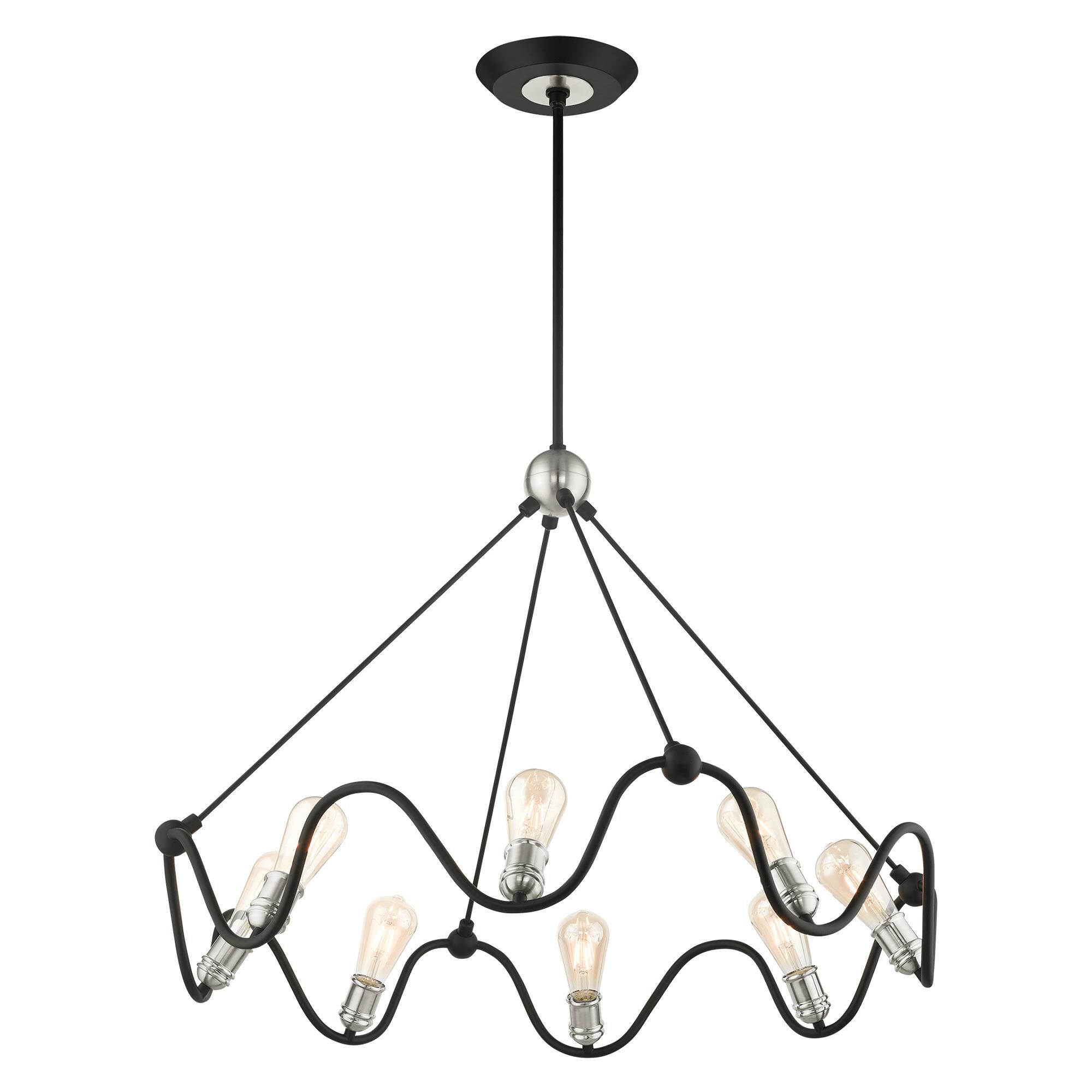 Archer 8 Light Chandelier by Livex Lighting