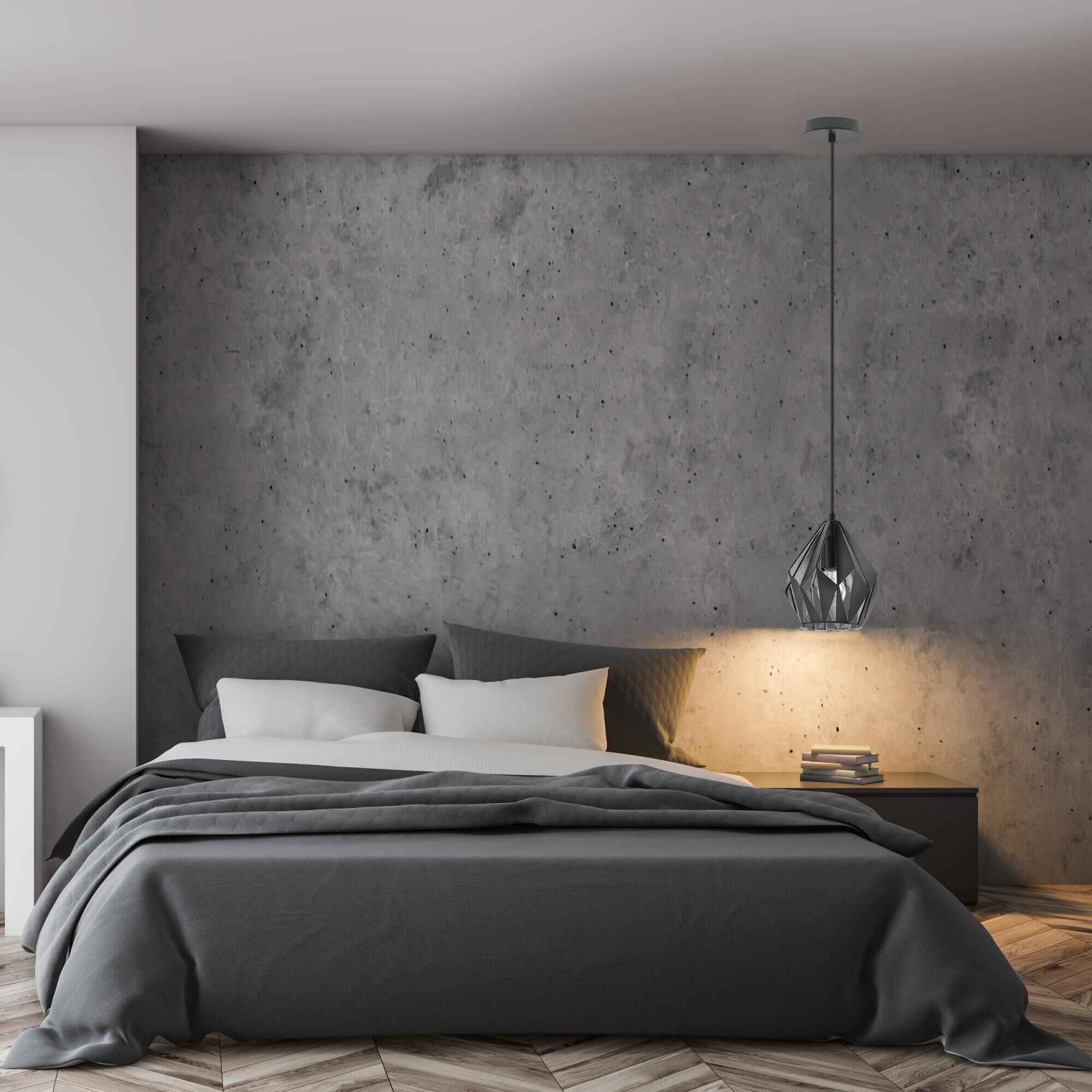 Shown in Black and Silver finish and Black Exterior, Silver Interior shade