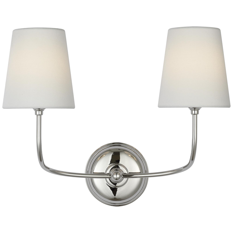 Thomas O'Brien Vendome 16 Inch Cordless Double Sconce by Visual Comfort Signature
