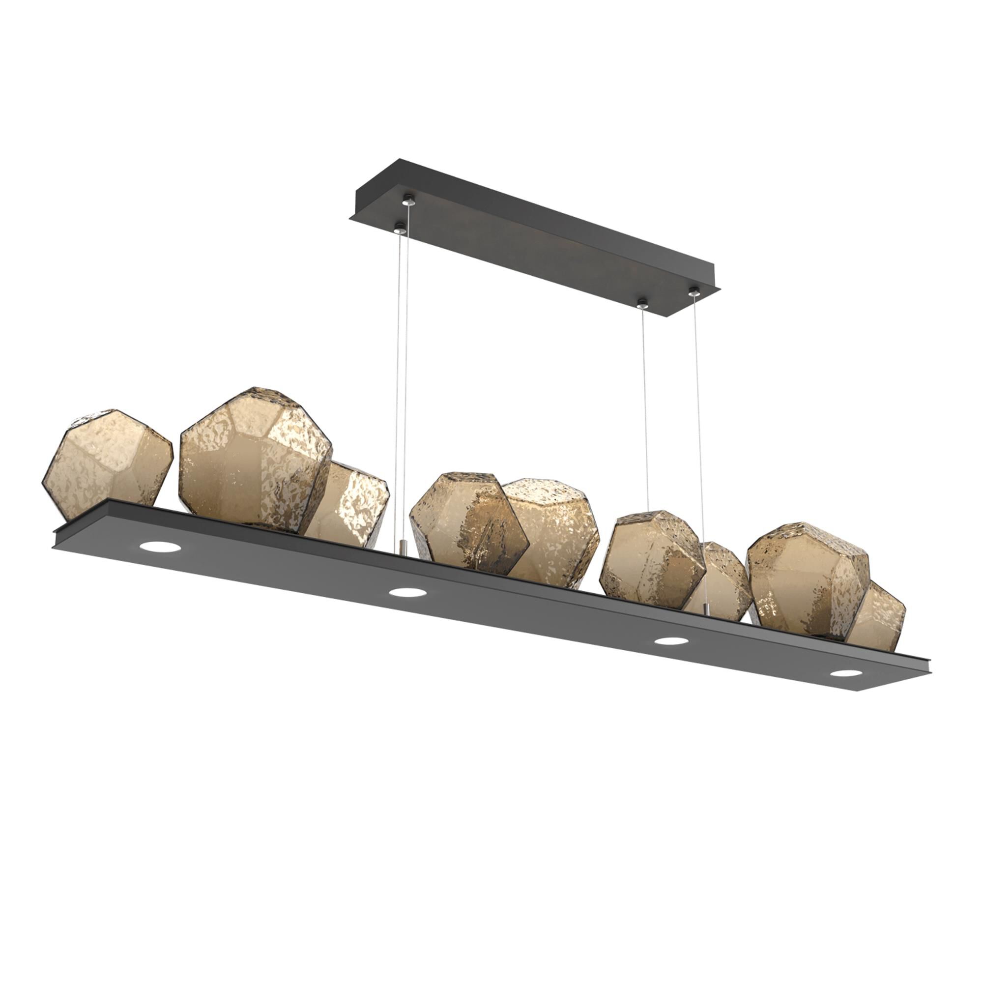 Shown in Matte Black finish and Bronze glass