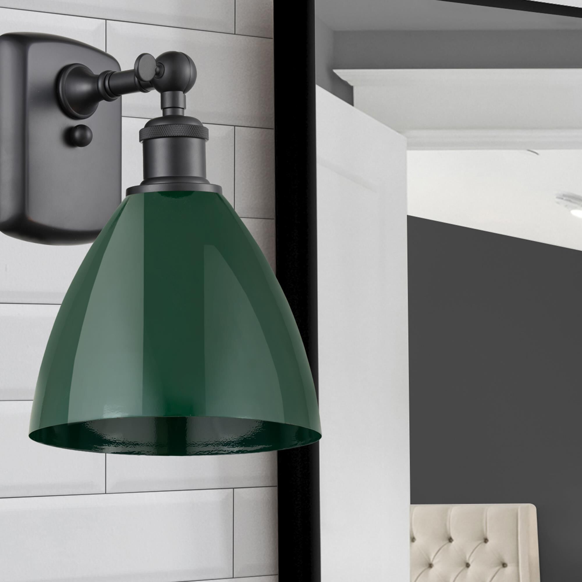 Innovations Lighting Bruno Marashlian Plymouth Dome 10 Inch Wall Sconce