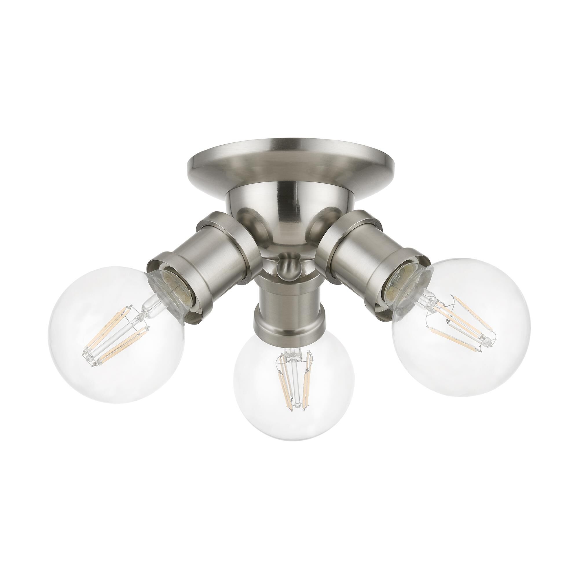 Lansdale 7 Inch 3 Light Flush Mount by Livex Lighting