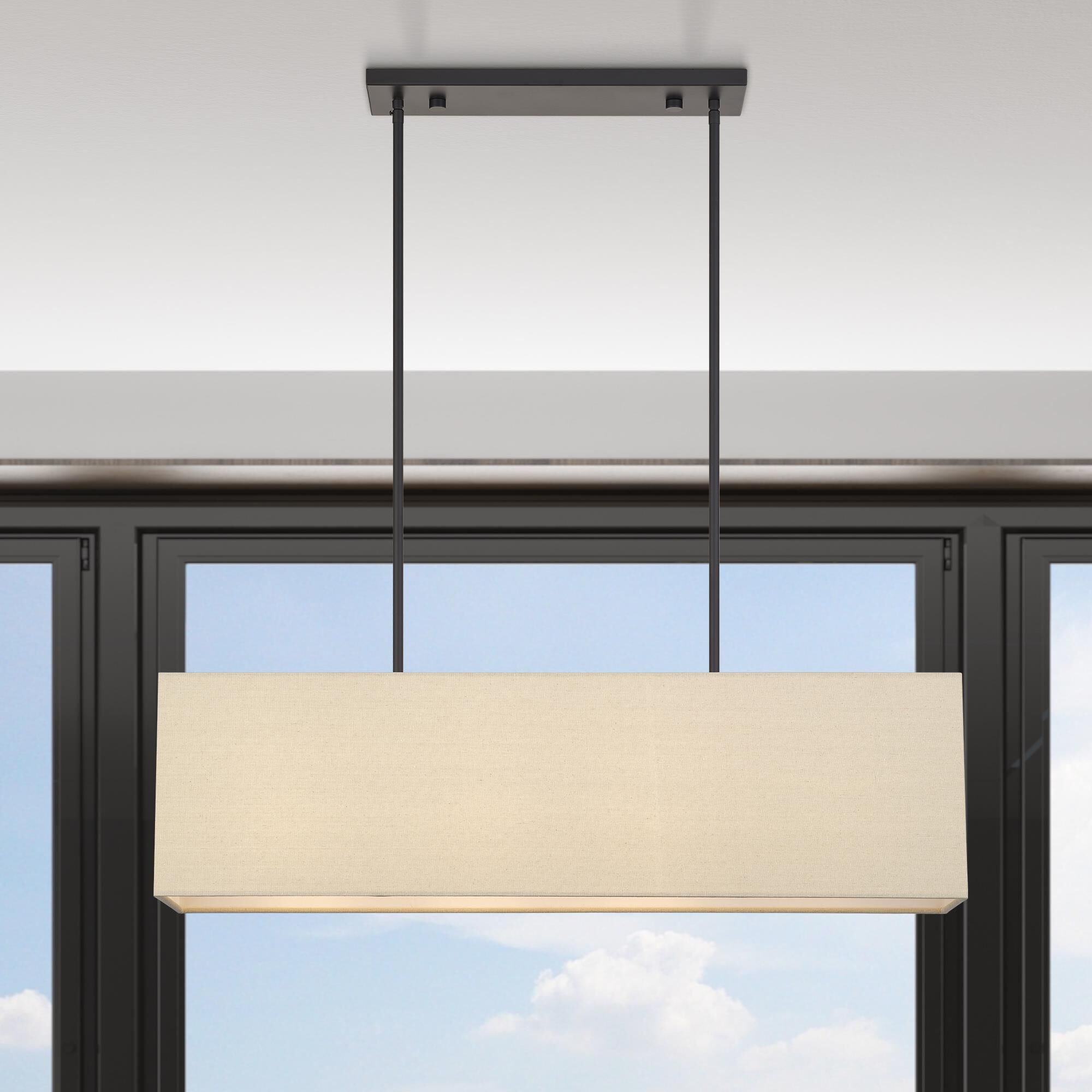 Summit 36 Inch Linear Suspension Light by Livex Lighting