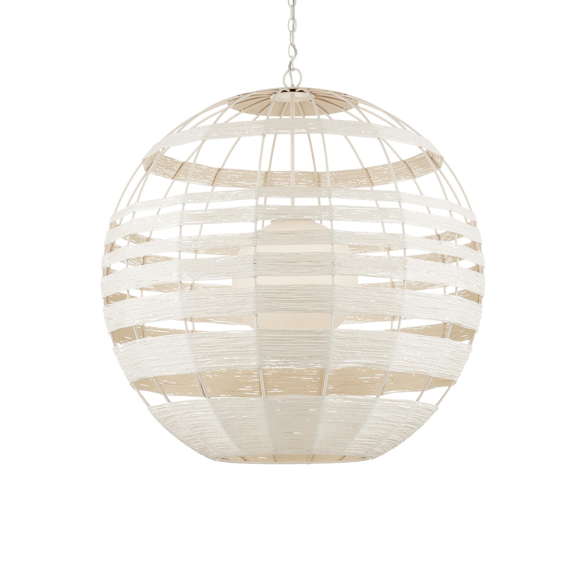 Currey and Company Lapsley 34 Inch Chandelier