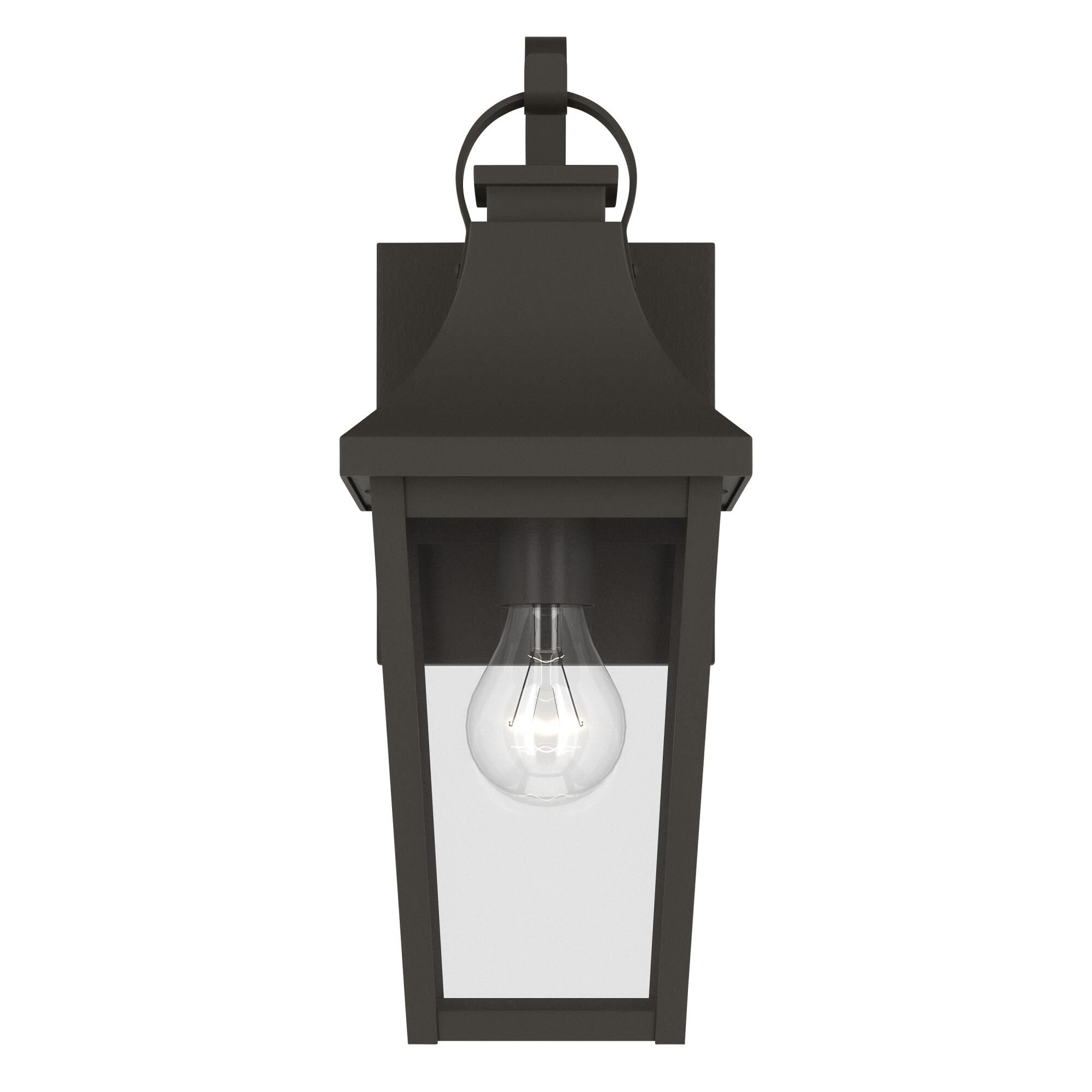 Shown in Olde Bronze finish and Clear glass