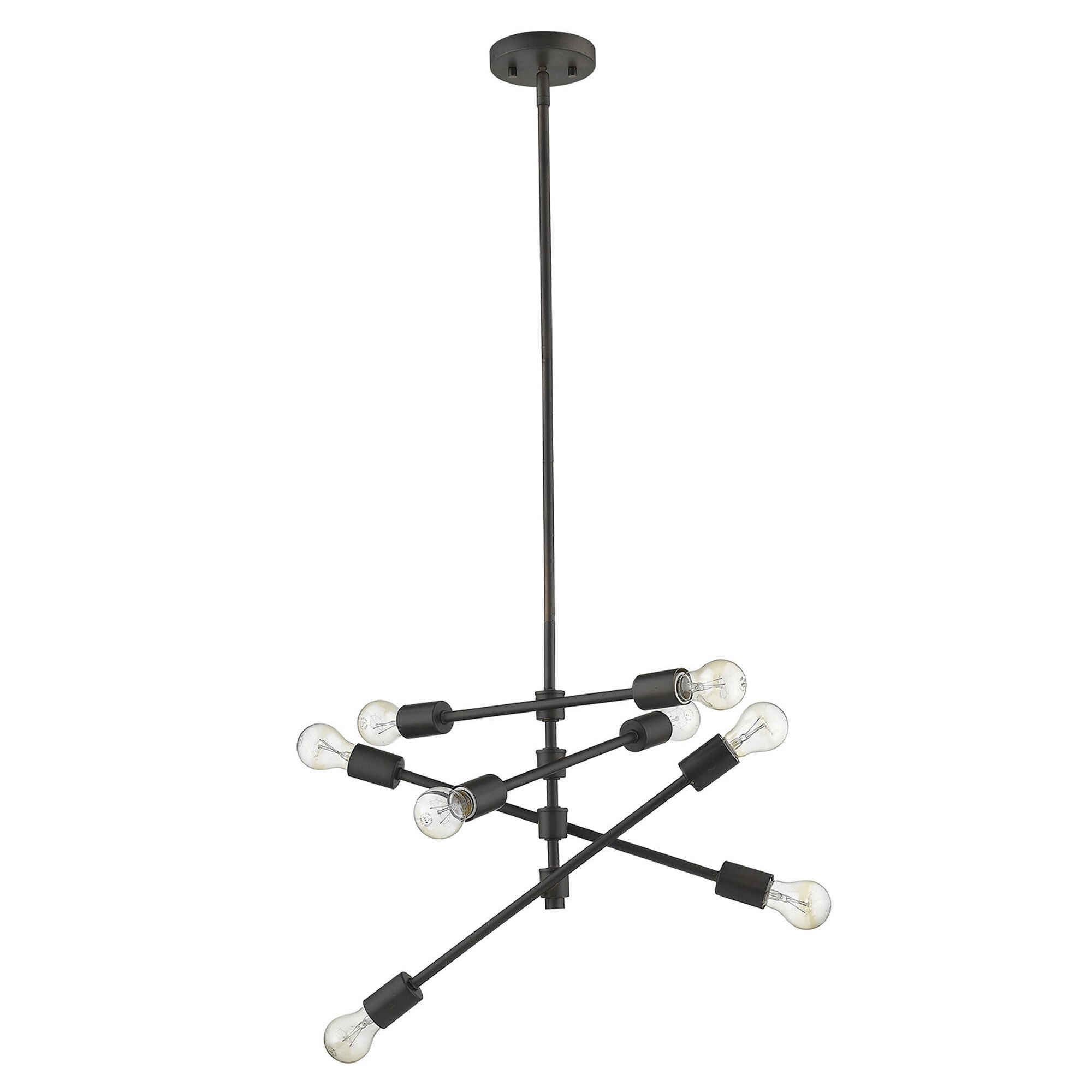 Shown in Oil-Rubbed Bronze finish and -- glass and -- shade