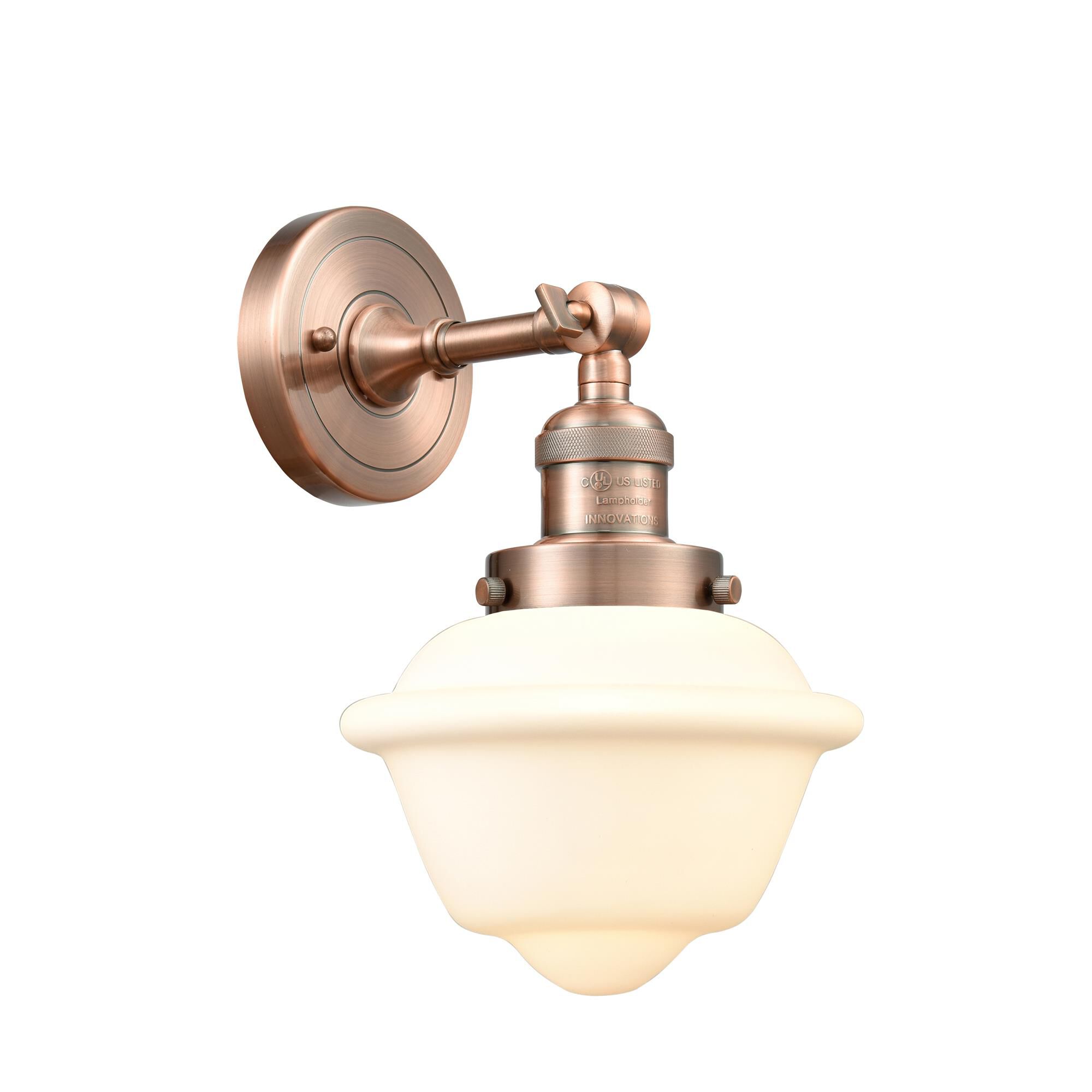Bruno Marashlian Small Oxford 7 Inch 1 Light Semi Flush Mount by Innovations Lighting